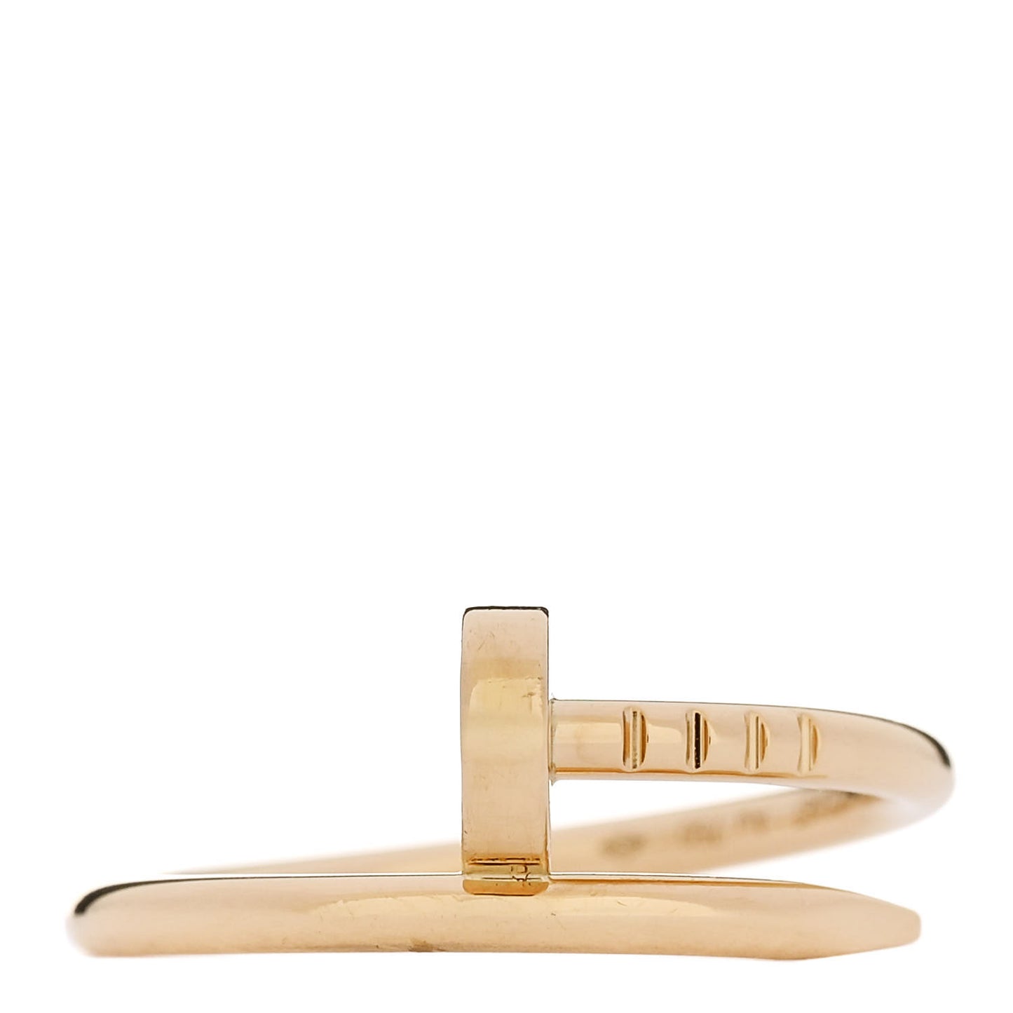 18K Yellow Gold Juste Un Clou Ring 50 5.25
