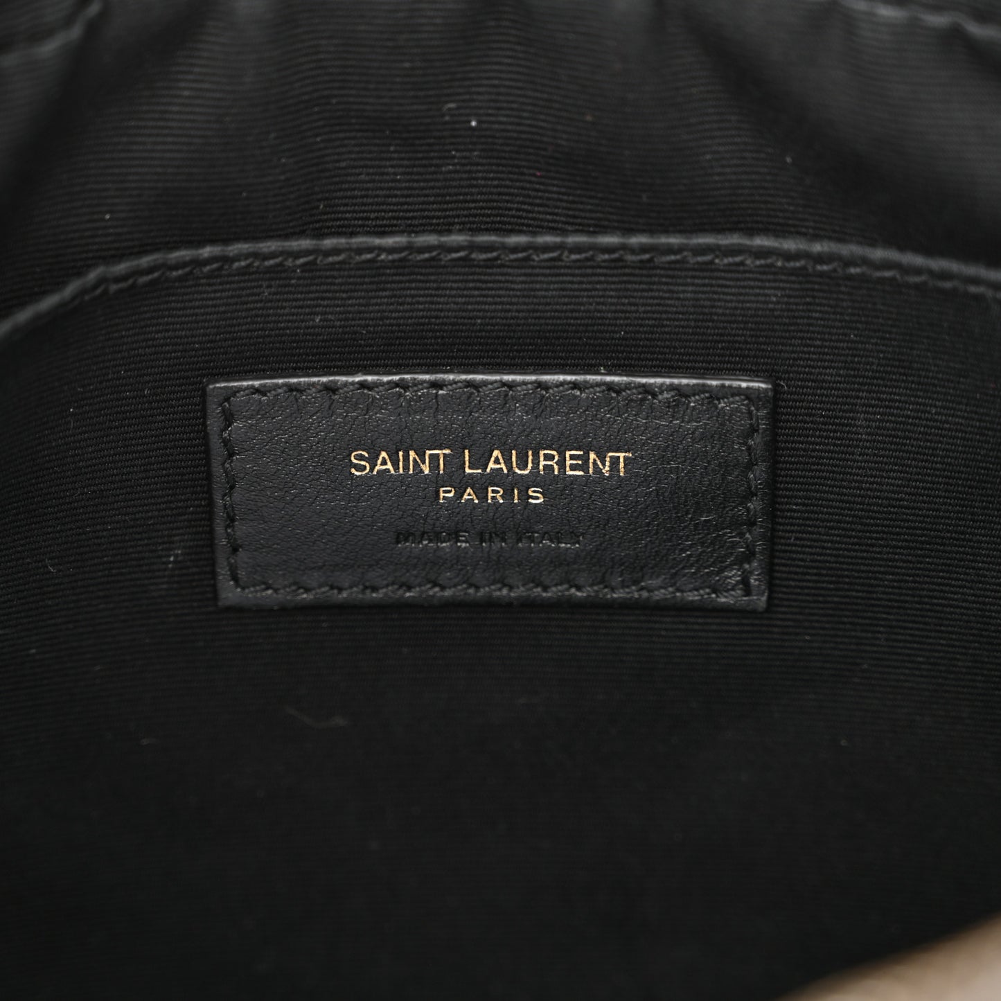 Calfskin Matelasse Monogram Lou Camera Bag Black