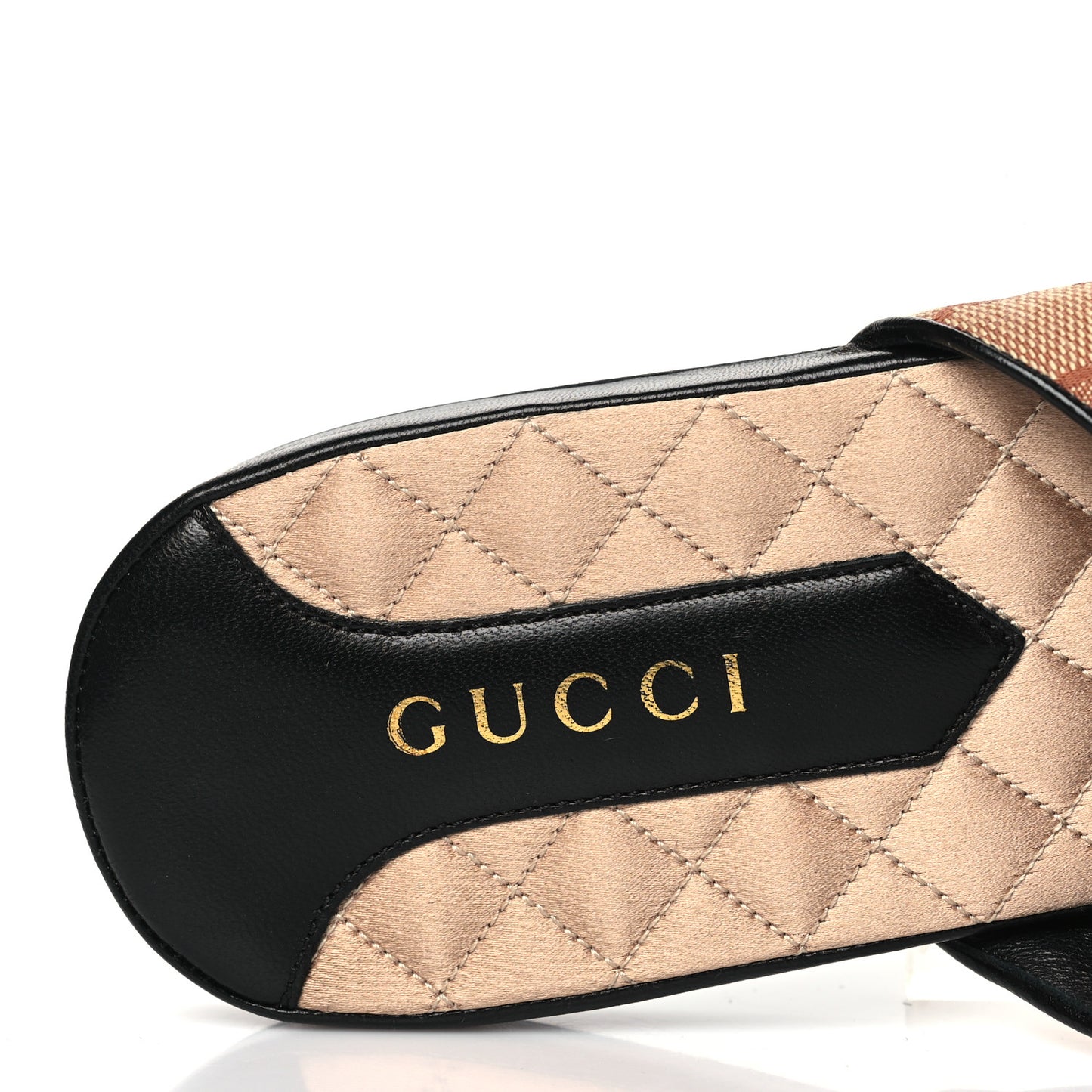 X MLB Monogram NY Yankees Embroidered Mens GG Slippers 8 Beige Ruggine