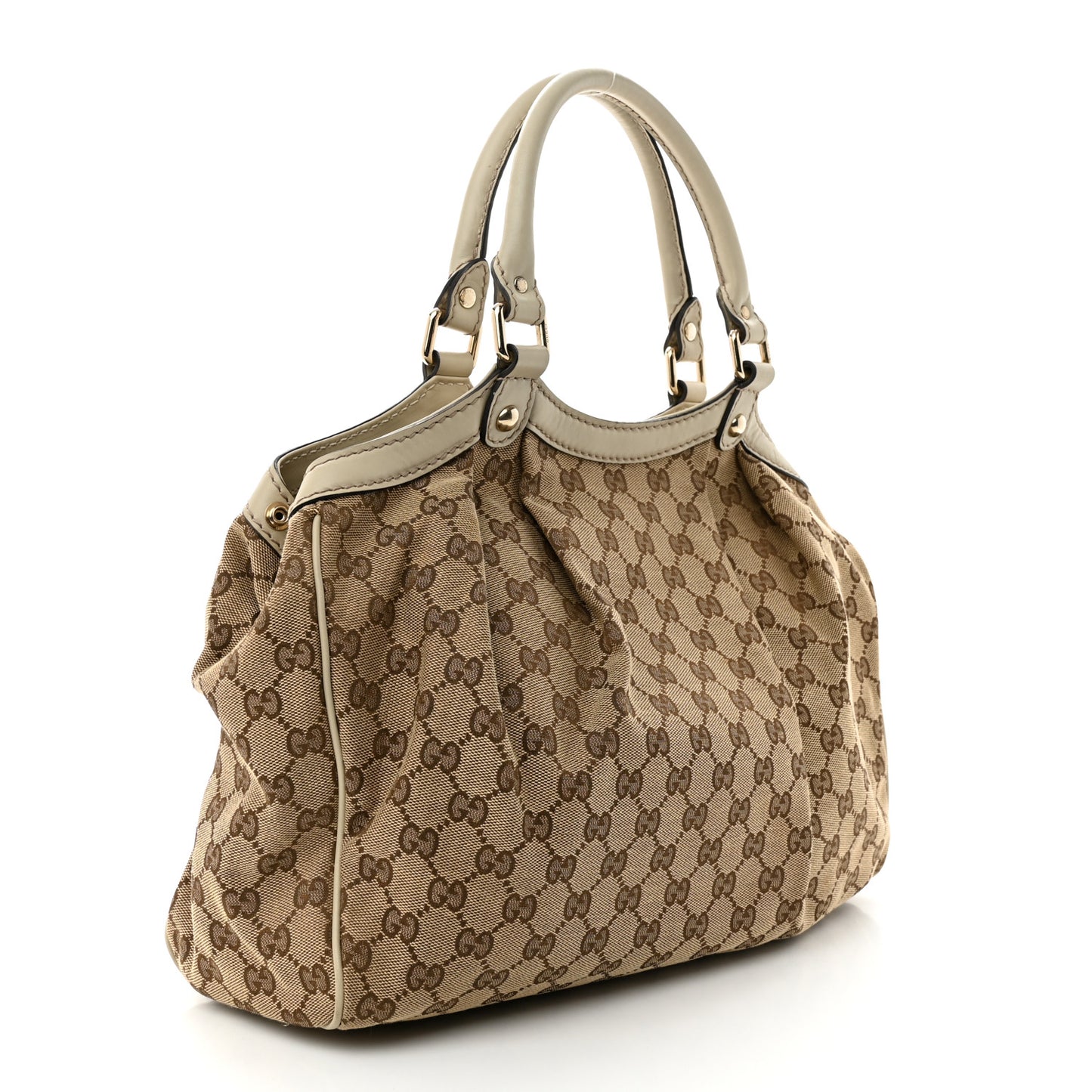 Monogram Medium Sukey Tote Off White