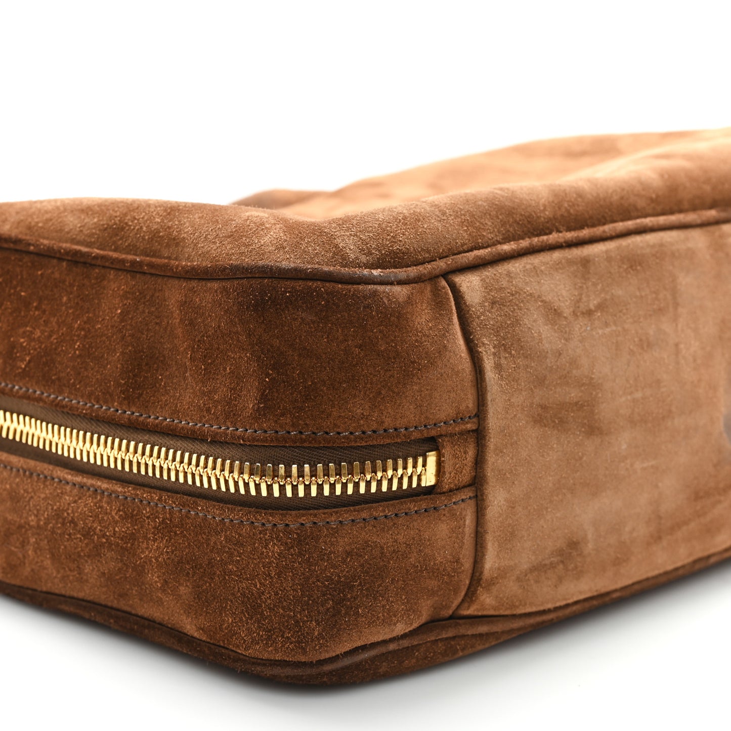 Camoscio Beau Top Handle Bag Cocoa Brown