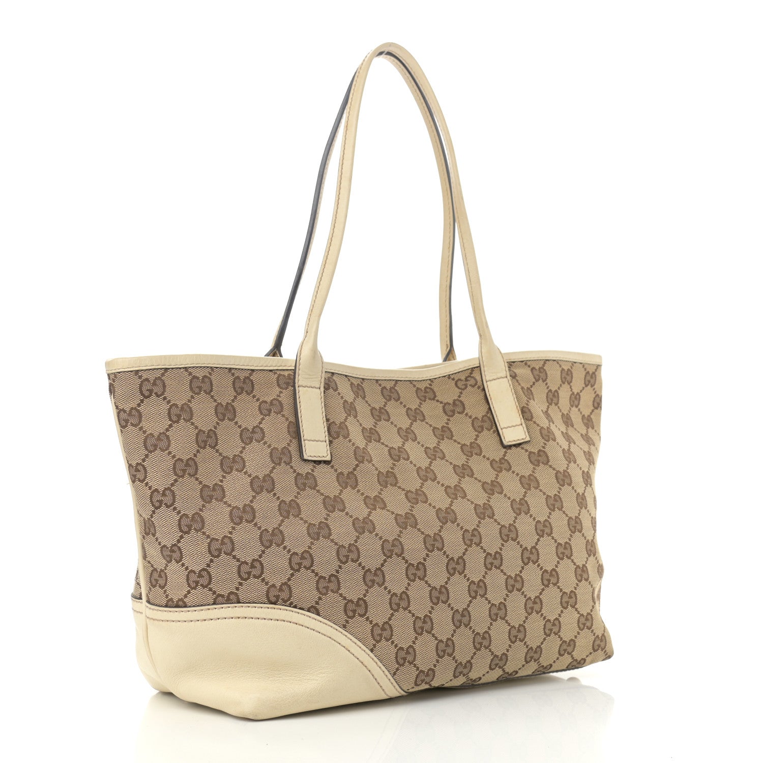 Gucci Monogram Medium New Britt Tote Off White 3 of 15