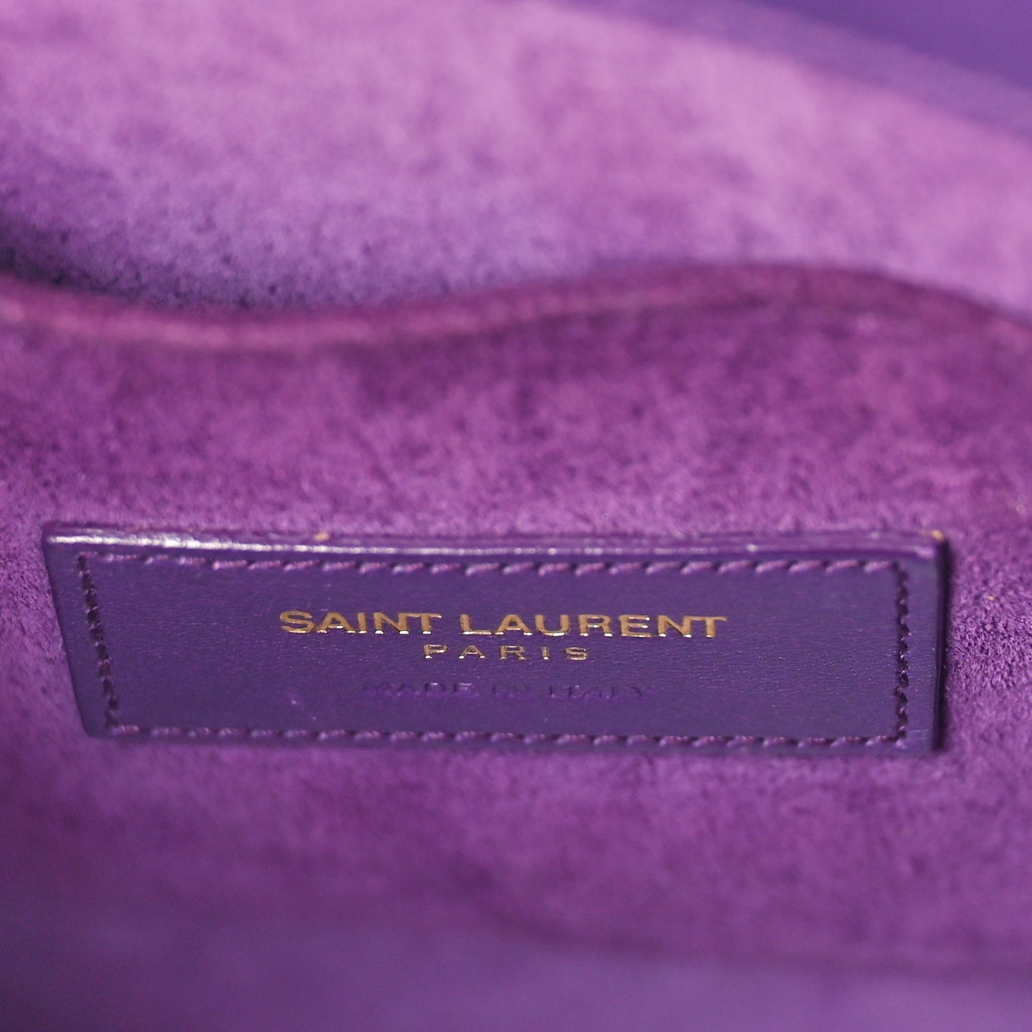 Calfskin Small Sac De Jour Purple