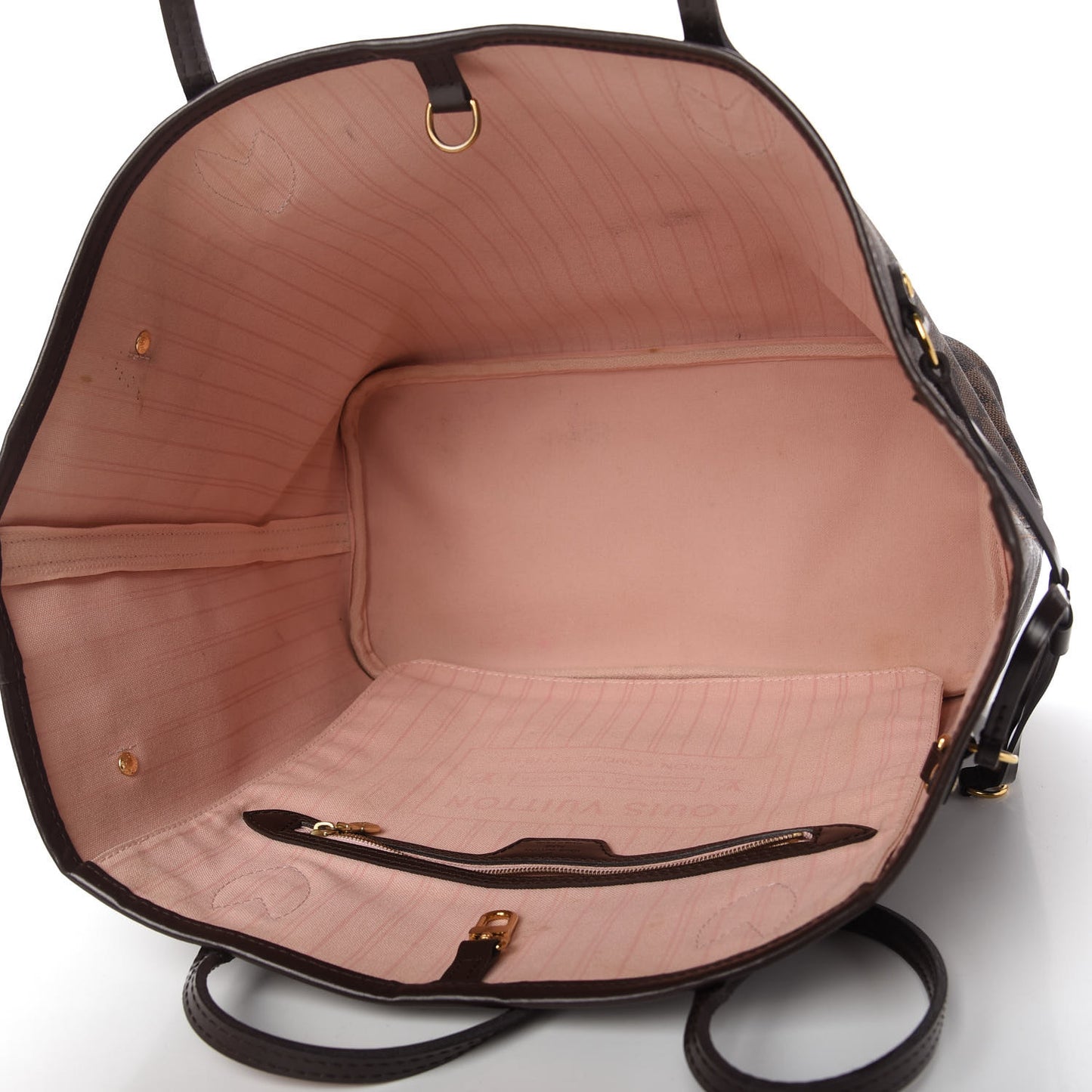 Damier Ebene Neo Neverfull MM Rose Ballerine