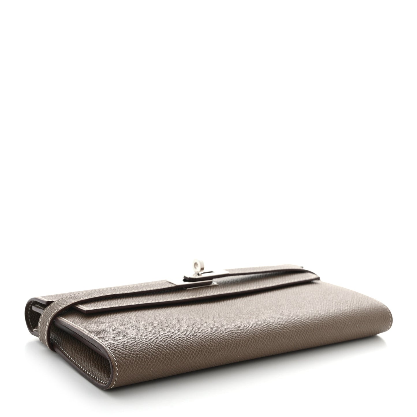 Epsom Kelly Longue Wallet Etoupe