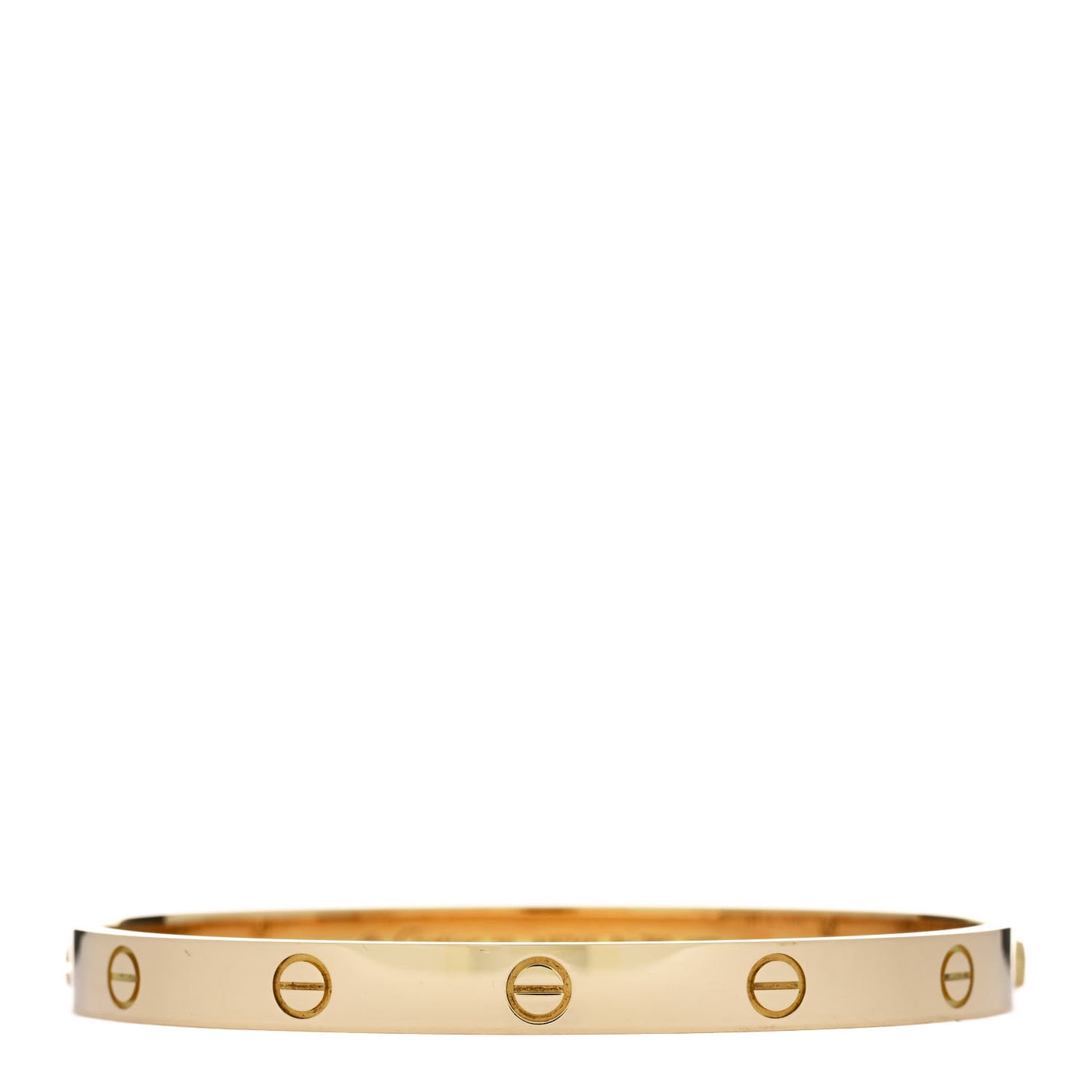 18K Yellow Gold LOVE Bracelet 19