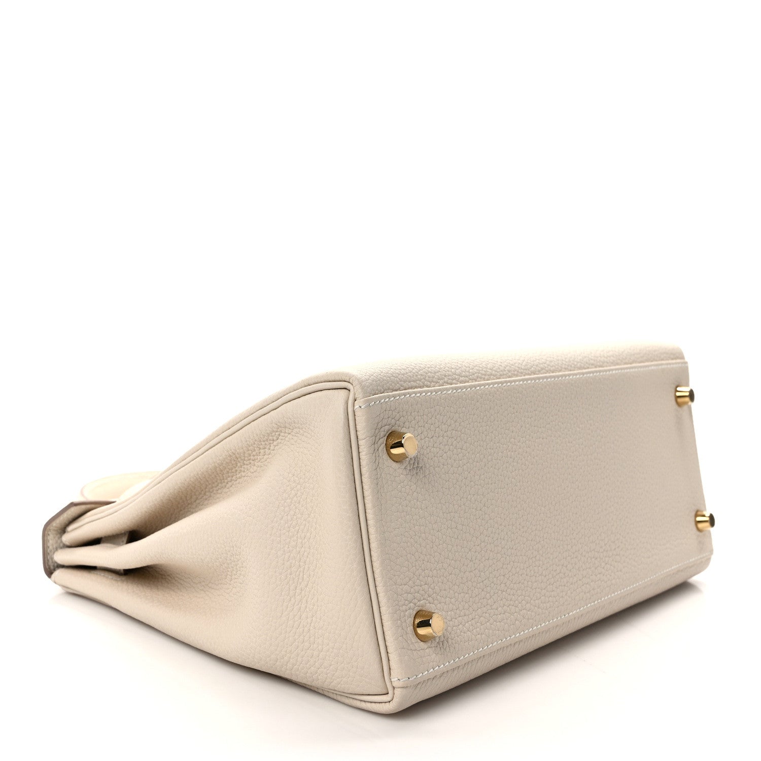 Hermes Togo Kelly Retourne 28 Craie 5 of 12