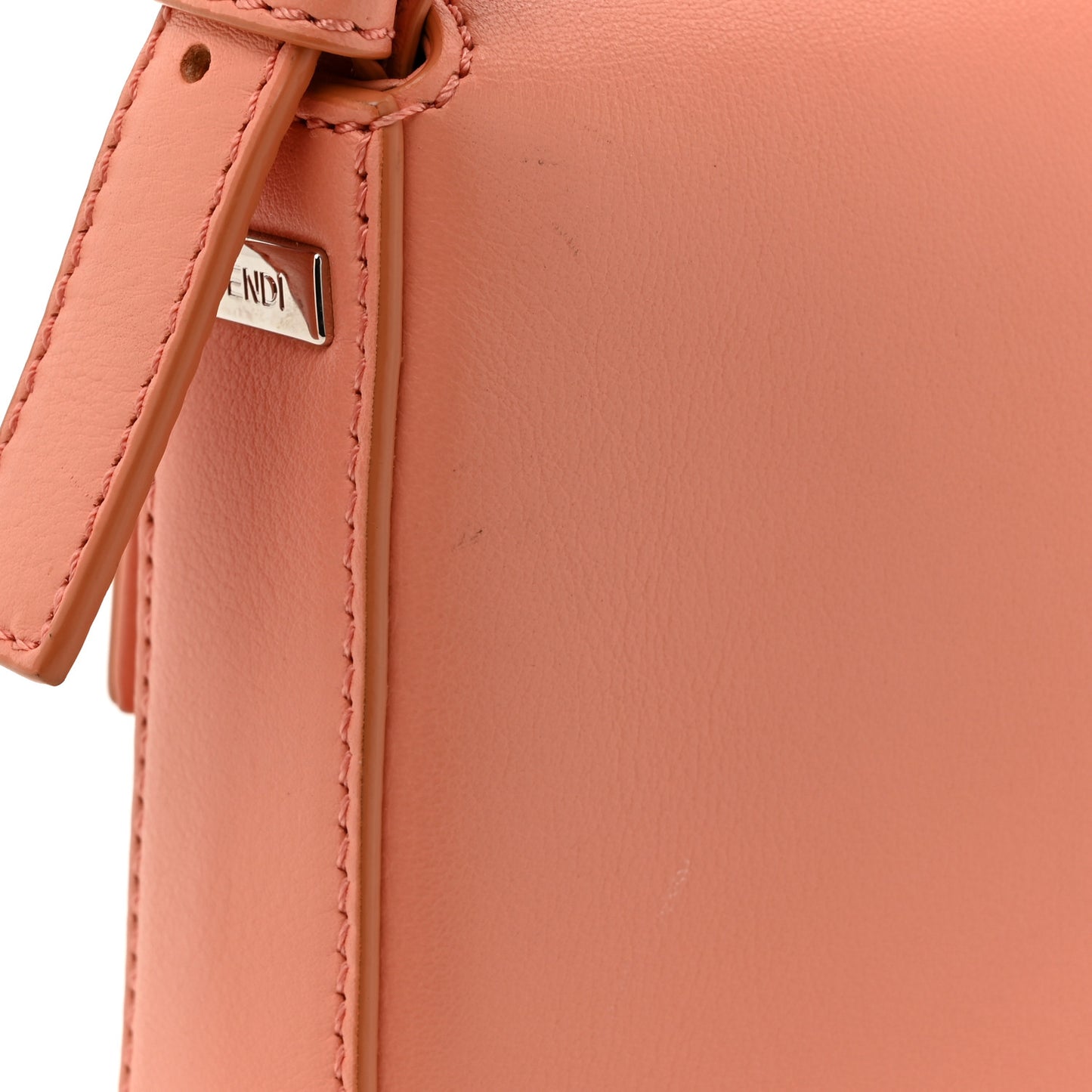 Vitello Flamingo Crystal Baguette Rosa Pesca