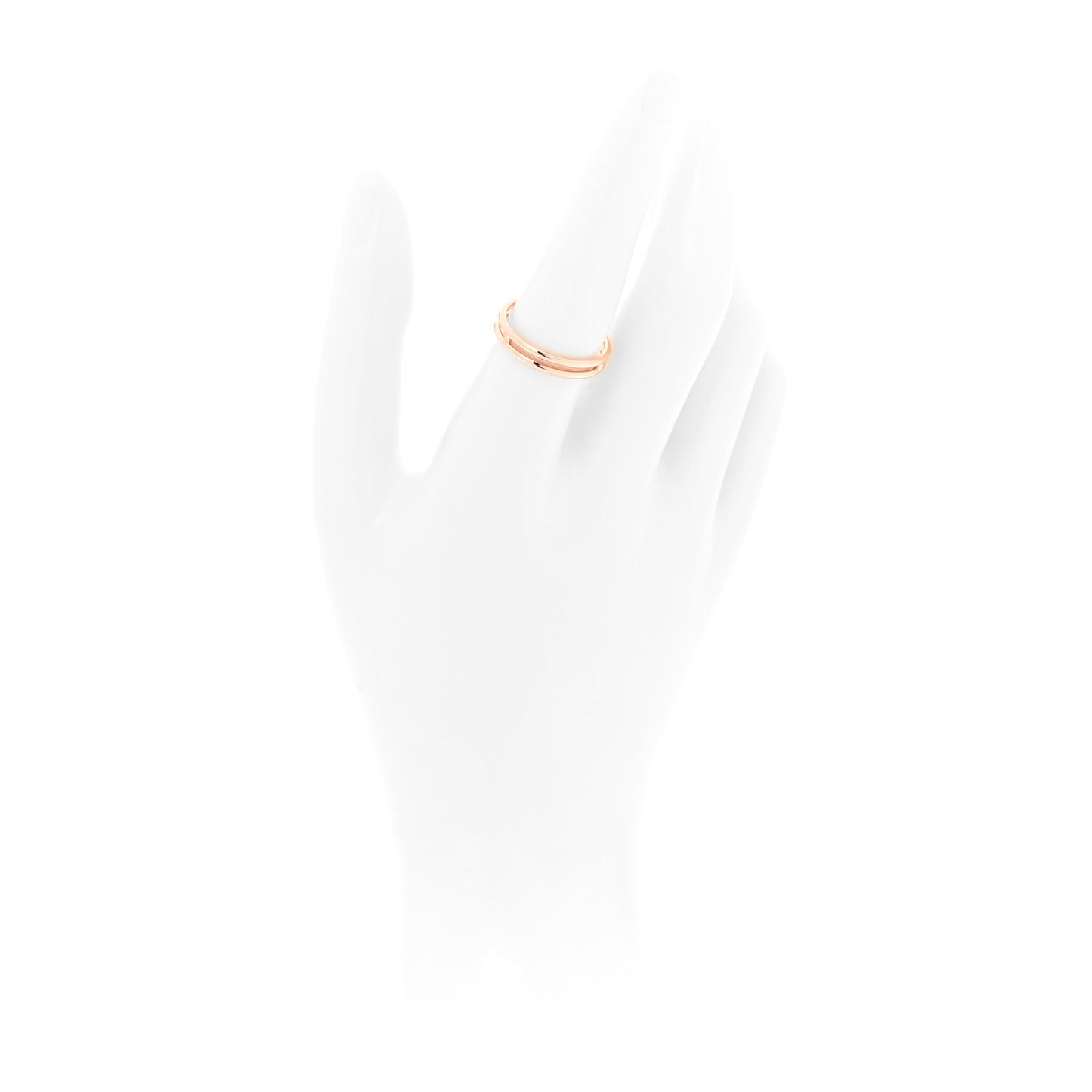 18K Rose Gold Ariane Wedding Band Ring 57 8