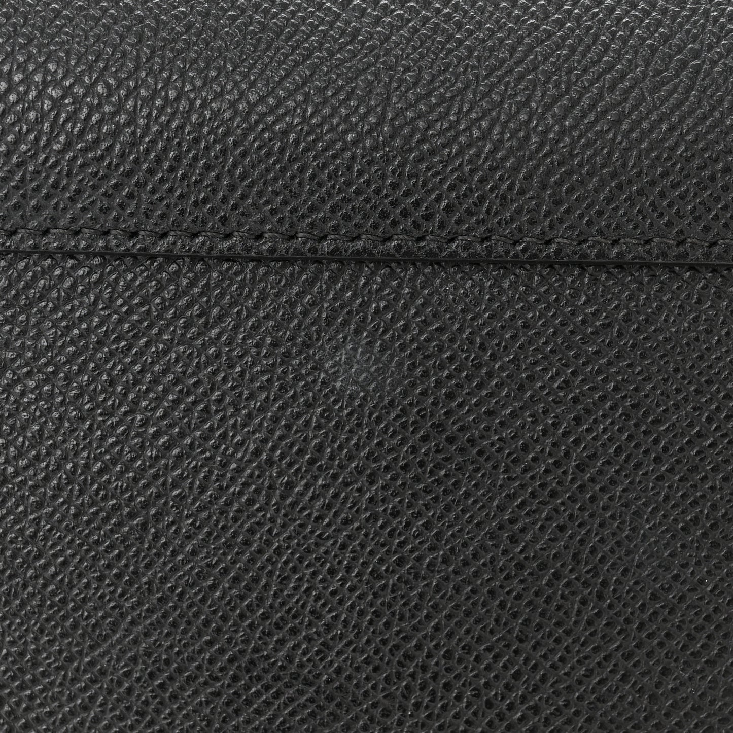 Grained Calfskin Mini Belt Bag Black