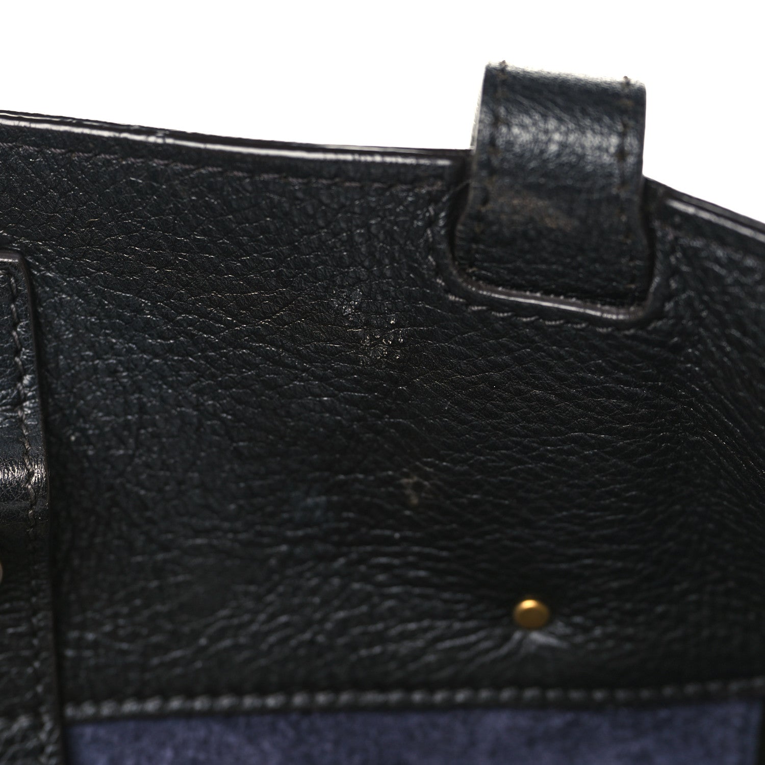 Chloe Smooth Calfskin Medium Milo Shopping Tote Black 11 of 13