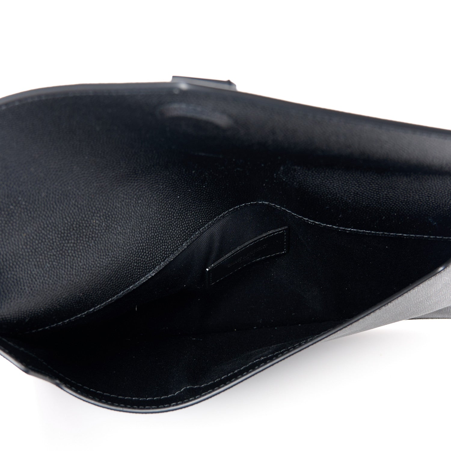 Saint Laurent Grain De Poudre Uptown Pouch Black 5 of 10