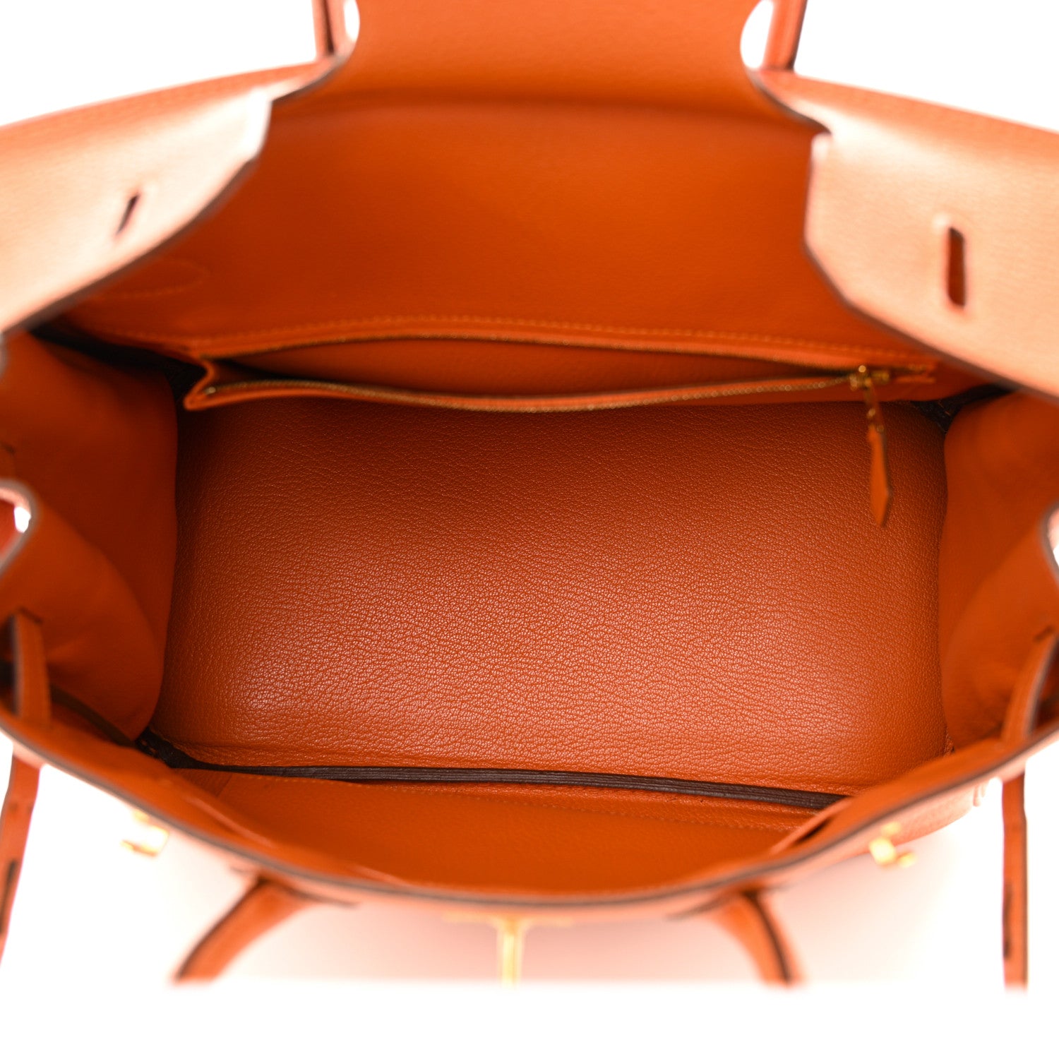 Hermes Togo Birkin 30 Orange 5 of 13