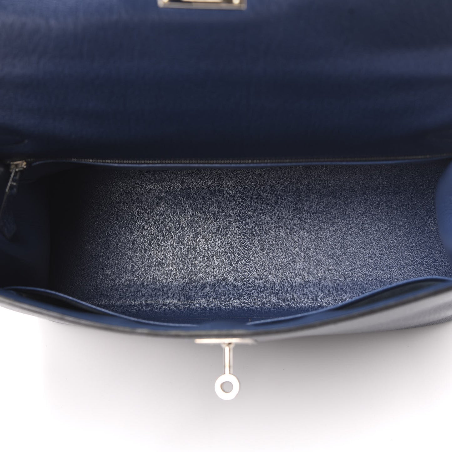 Chevre de Coromandel Kelly Sellier 35 Bleu Thalassa