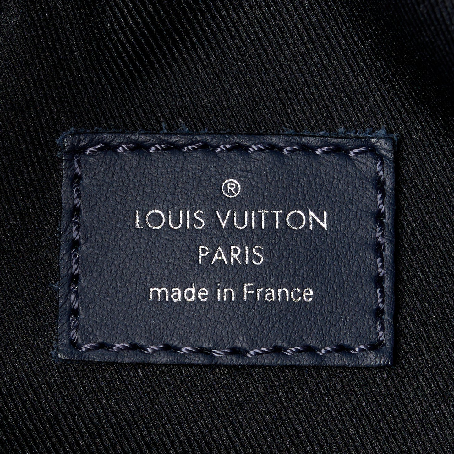 LOUIS VUITTON Monogram Tapestry Soft Trunk Bleu