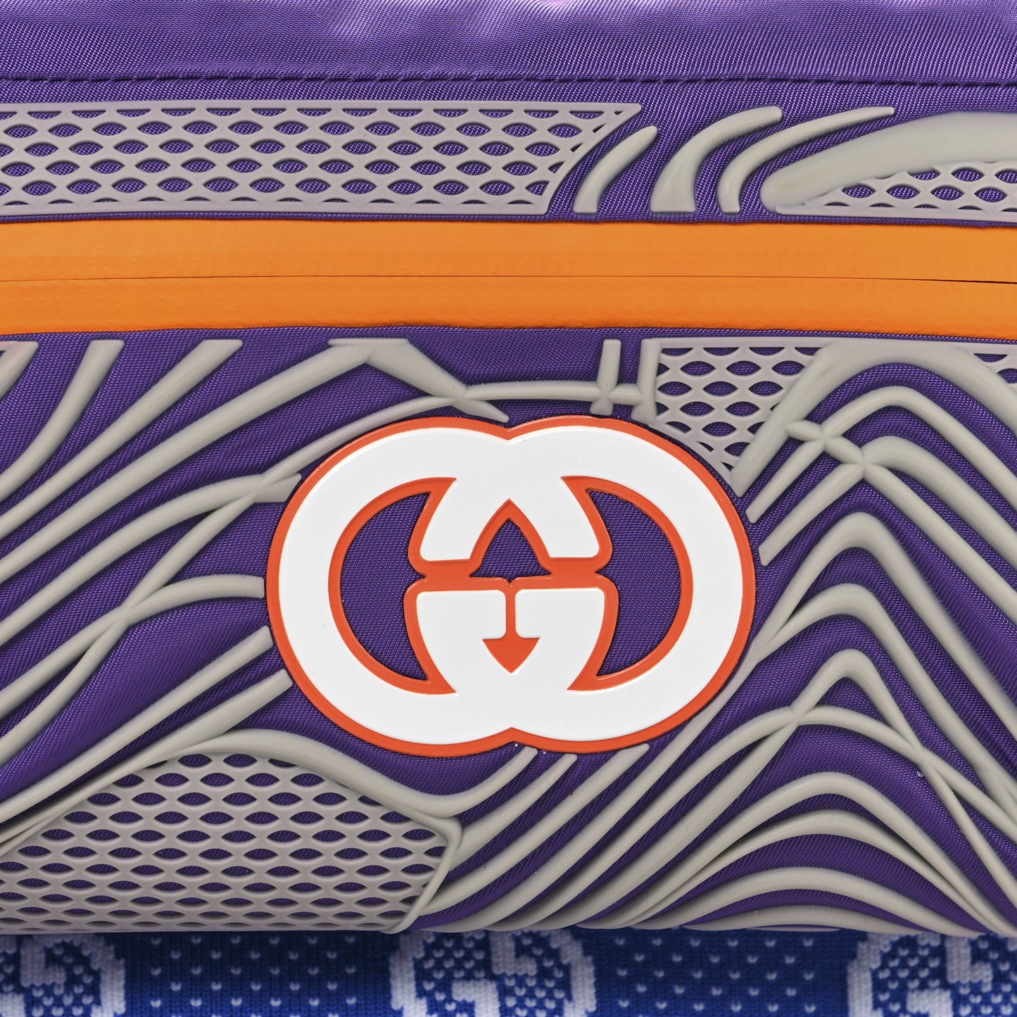 Jersey GG Monogram All Over Sporty Belt Bag Grey White Multicolor