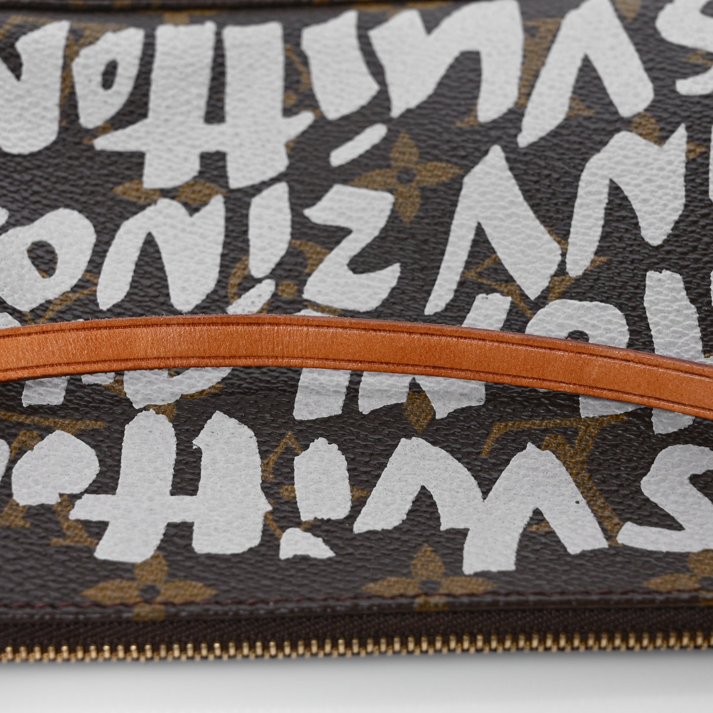 Monogram Graffiti Pochette Accessories Silver