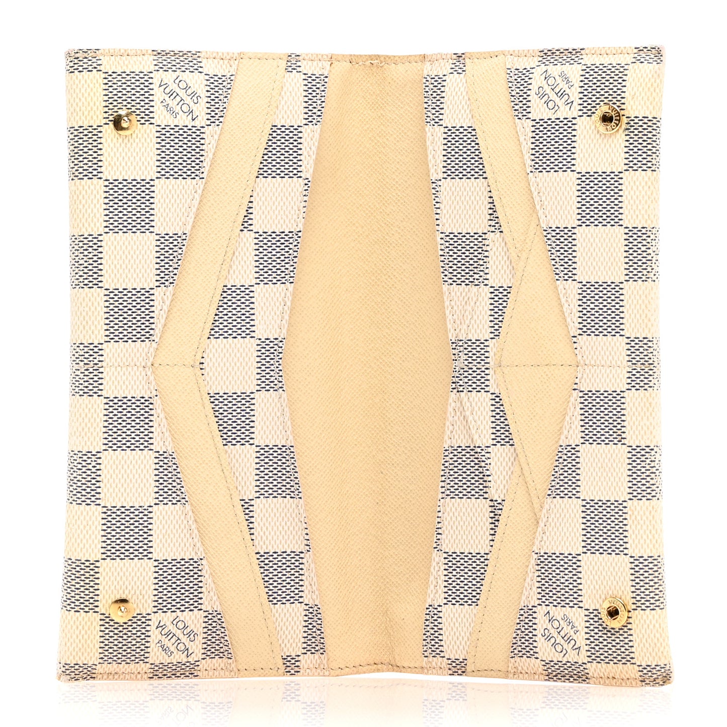 Damier Azur Long Origami Wallet