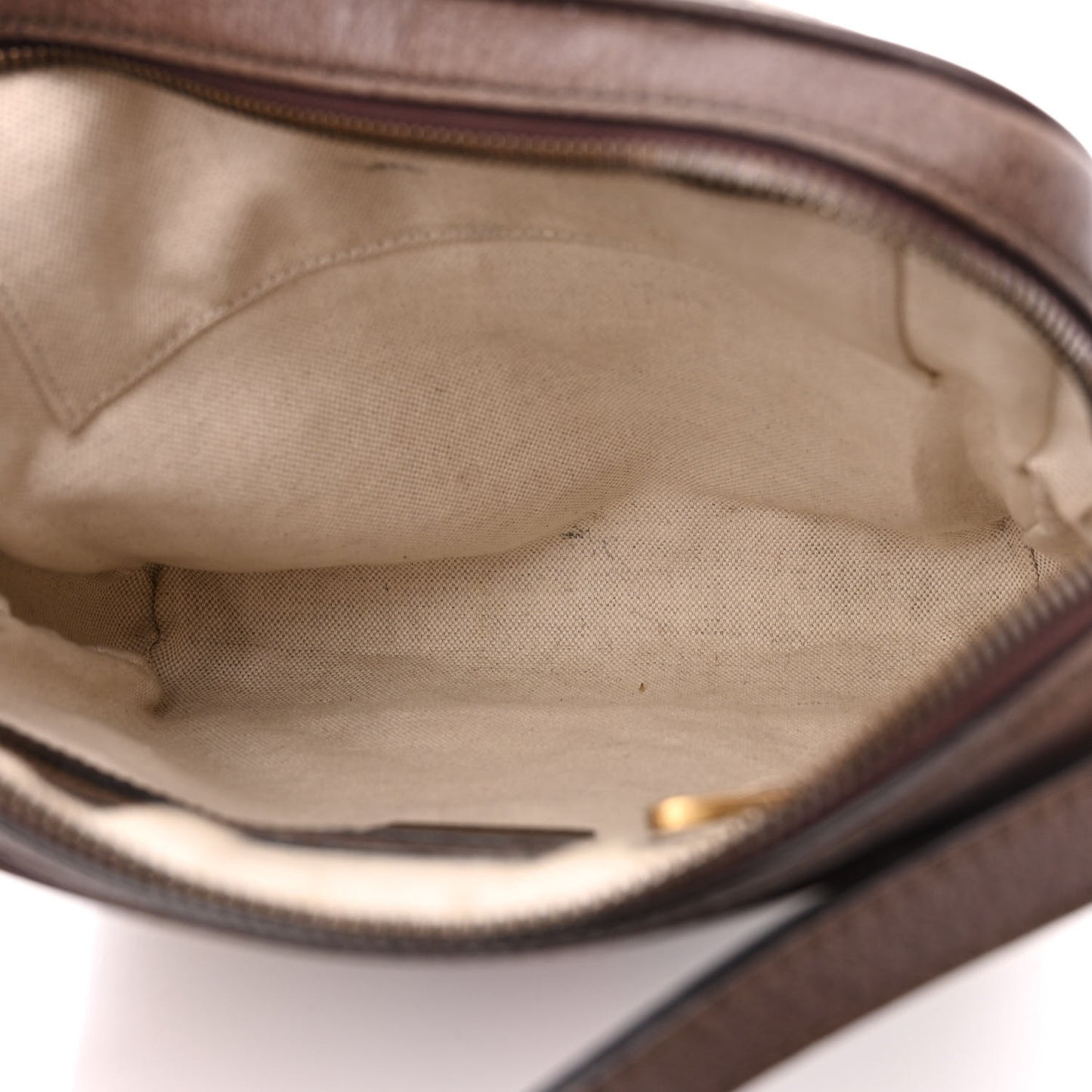 GG Supreme Monogram Web Small Ophidia Messenger Bag Brown