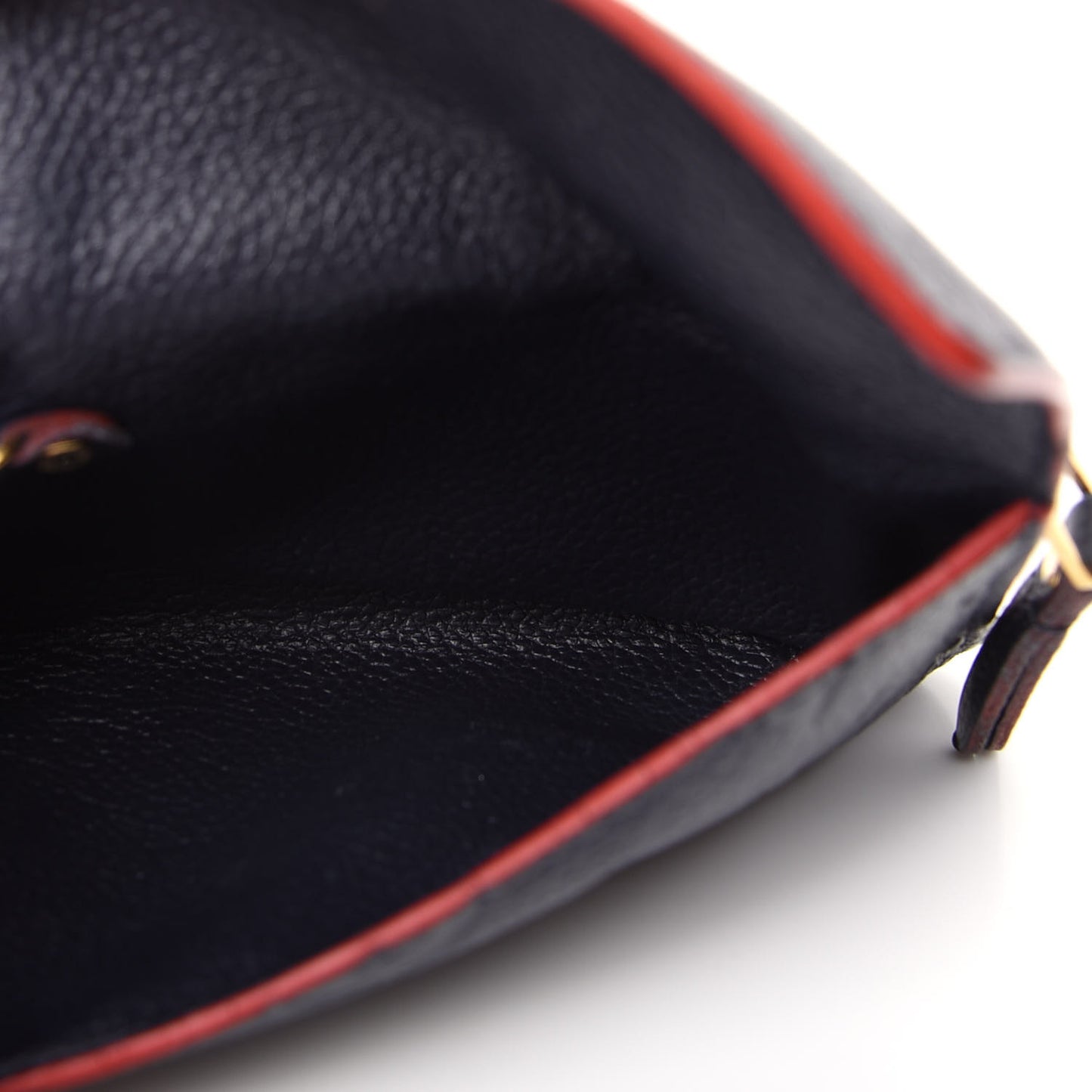 Empreinte Key Pouch Marine Rouge