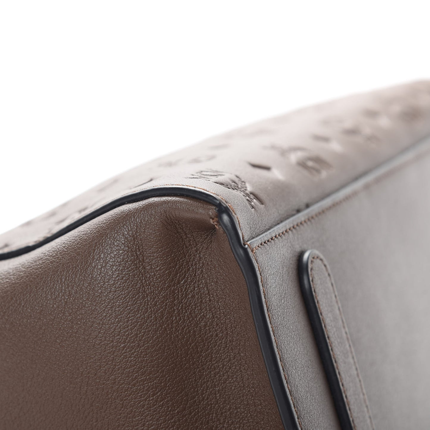 Calfskin Ottomar Monogram Medium Essential Tote Chestnut