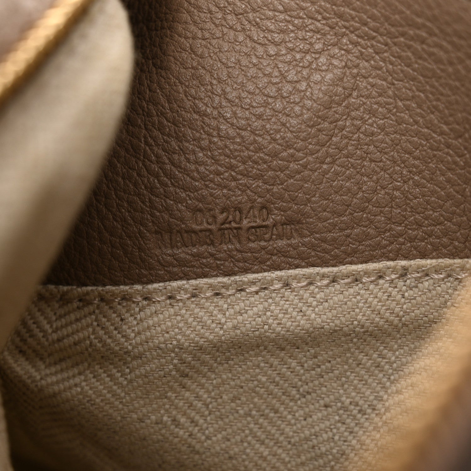 Loewe Grained Calfskin Small Puzzle Bag Sand Mink 7 of 15