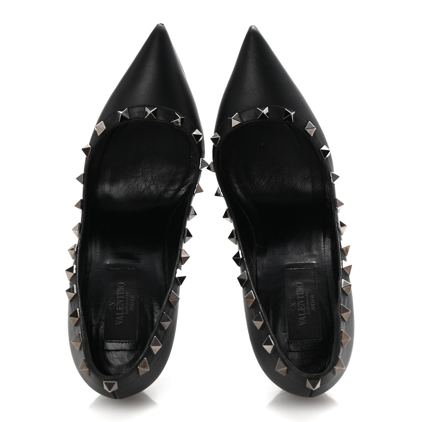 Nappa Rockstud 100mm Pumps 36.5 Black