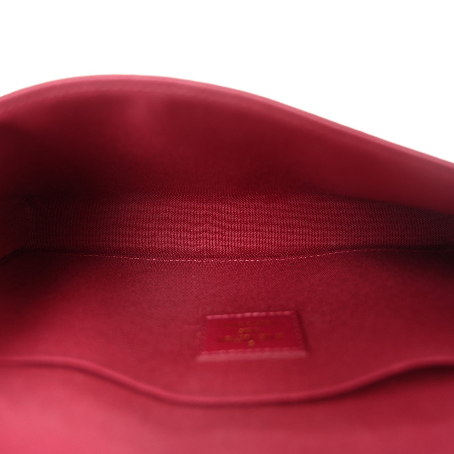 Monogram Pochette Felicie Chain Wallet Fuchsia