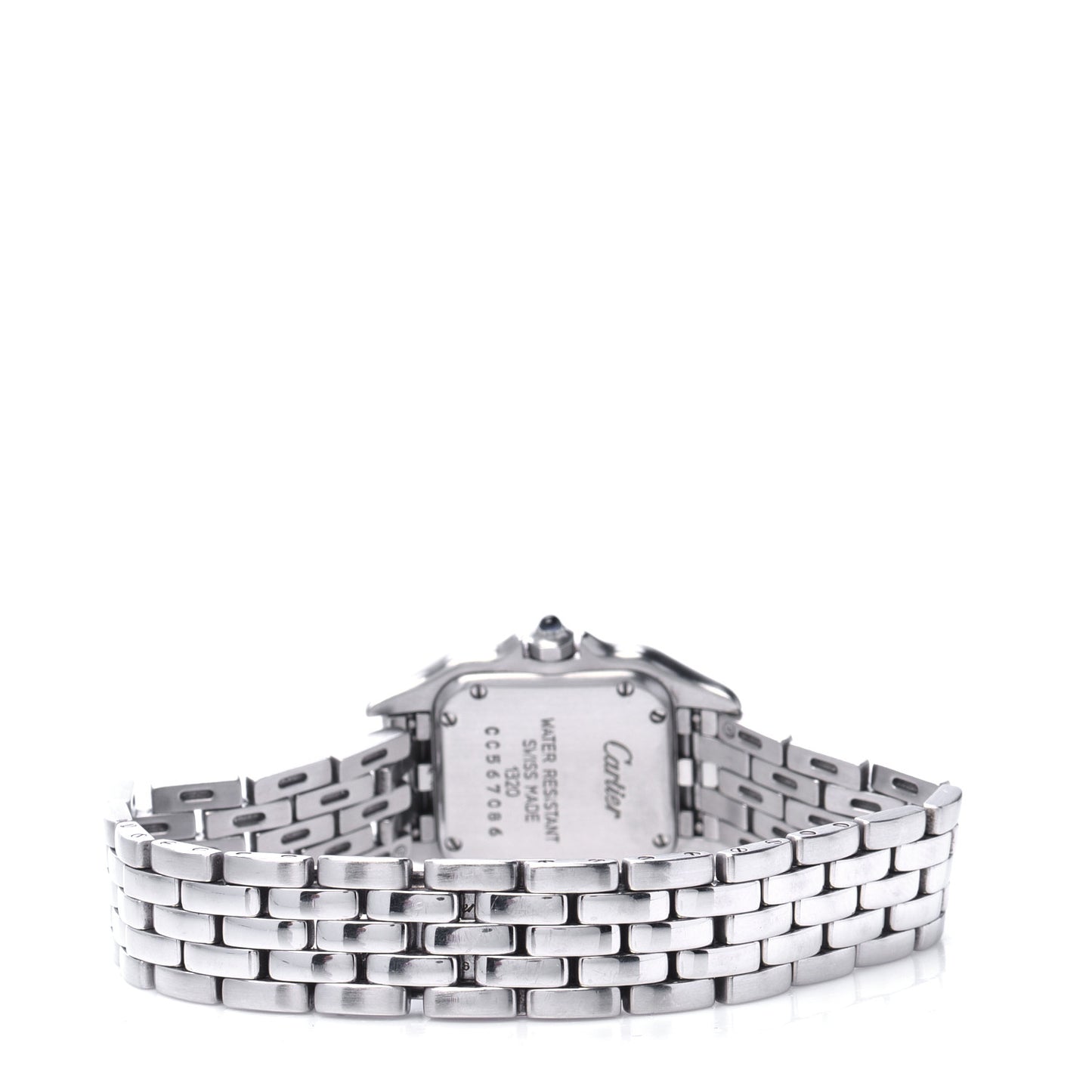 Stainless Steel 22mm Panthere Quartz Watch