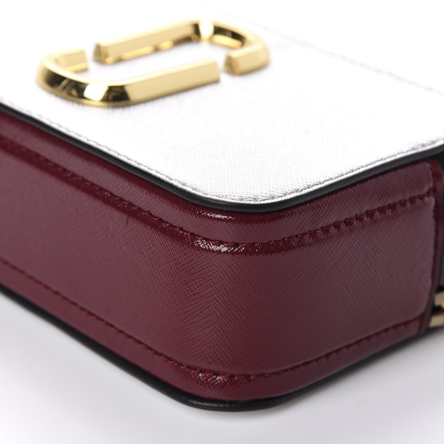 Marc Jacobs Saffino Small Snapshot Camera Bag Silver Multicolor 8 of 10