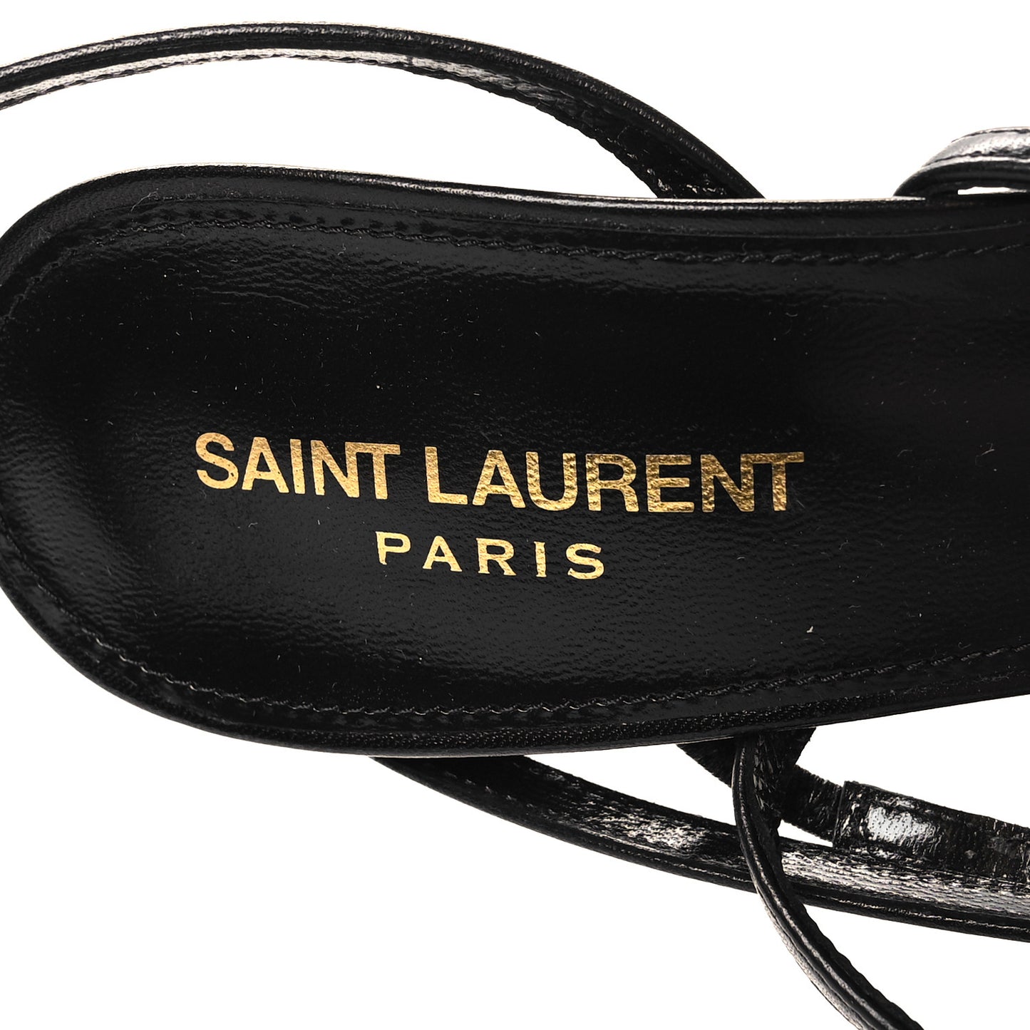 Calfskin New Belfagor Sexy 110mm Ankle Strap Sandals 40 Black