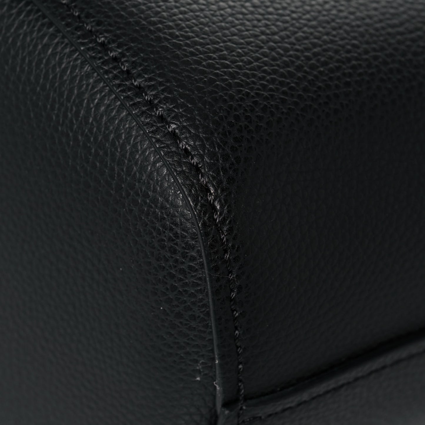 Smooth Grained Calfskin Medium Aby Tote Black