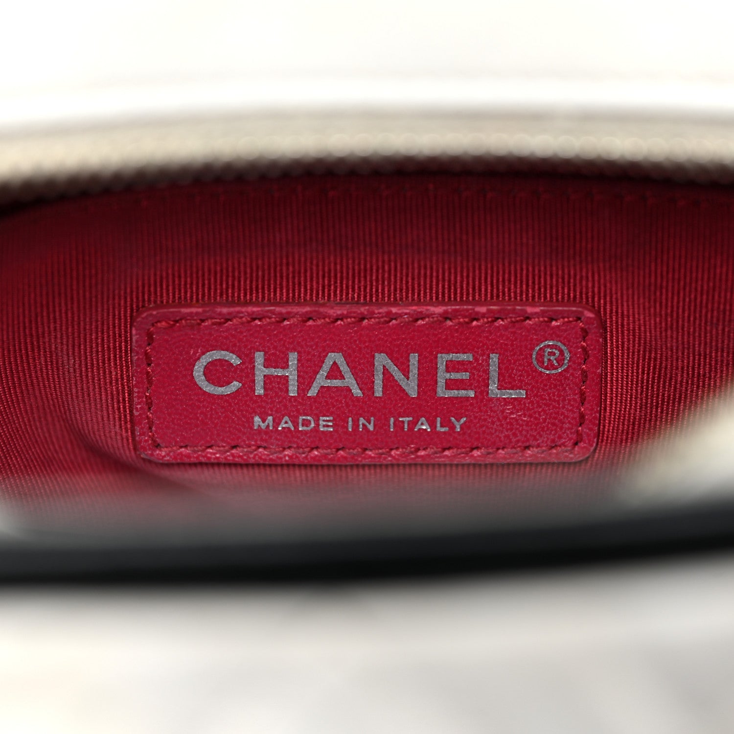 Chanel Aged Calfskin Quilted Small Gabrielle Hobo Black White 6 of 16