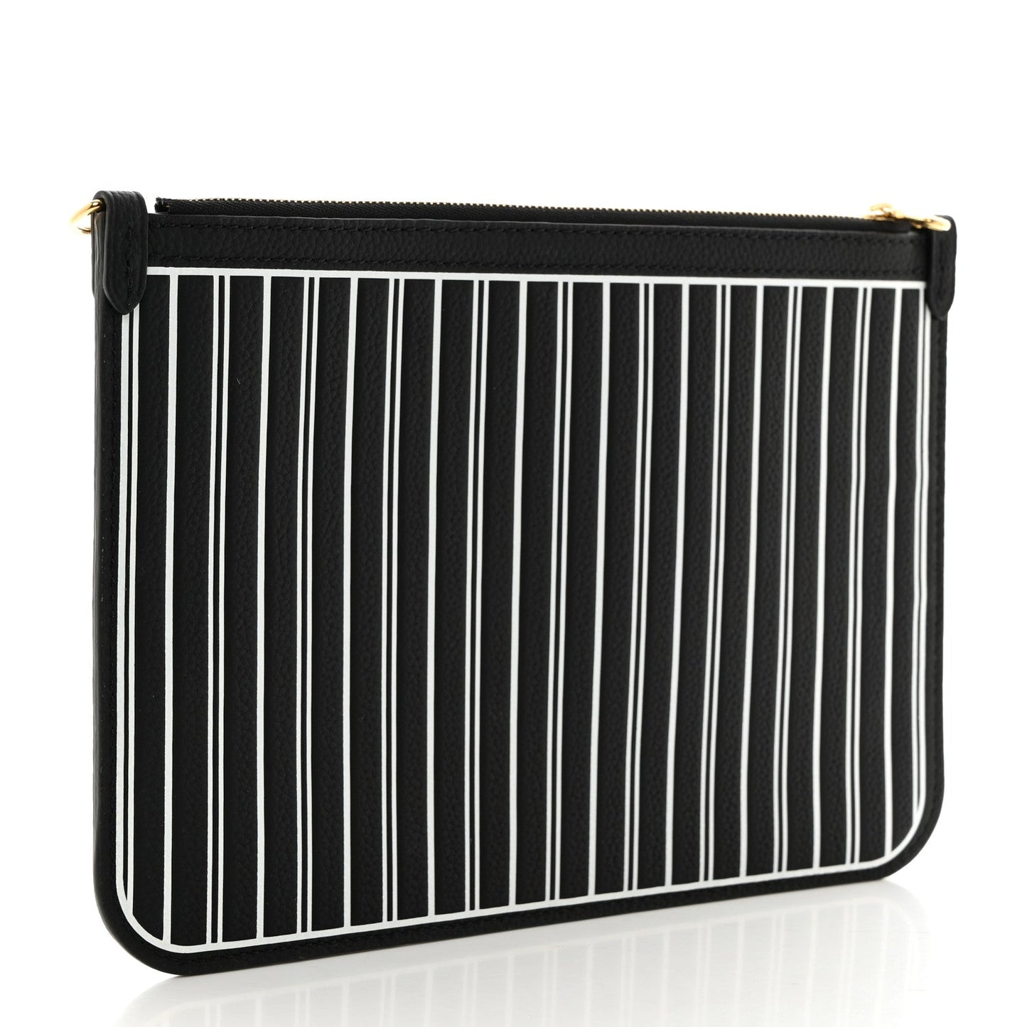 Calfskin Neverfull Inside Out MM Pochette Black