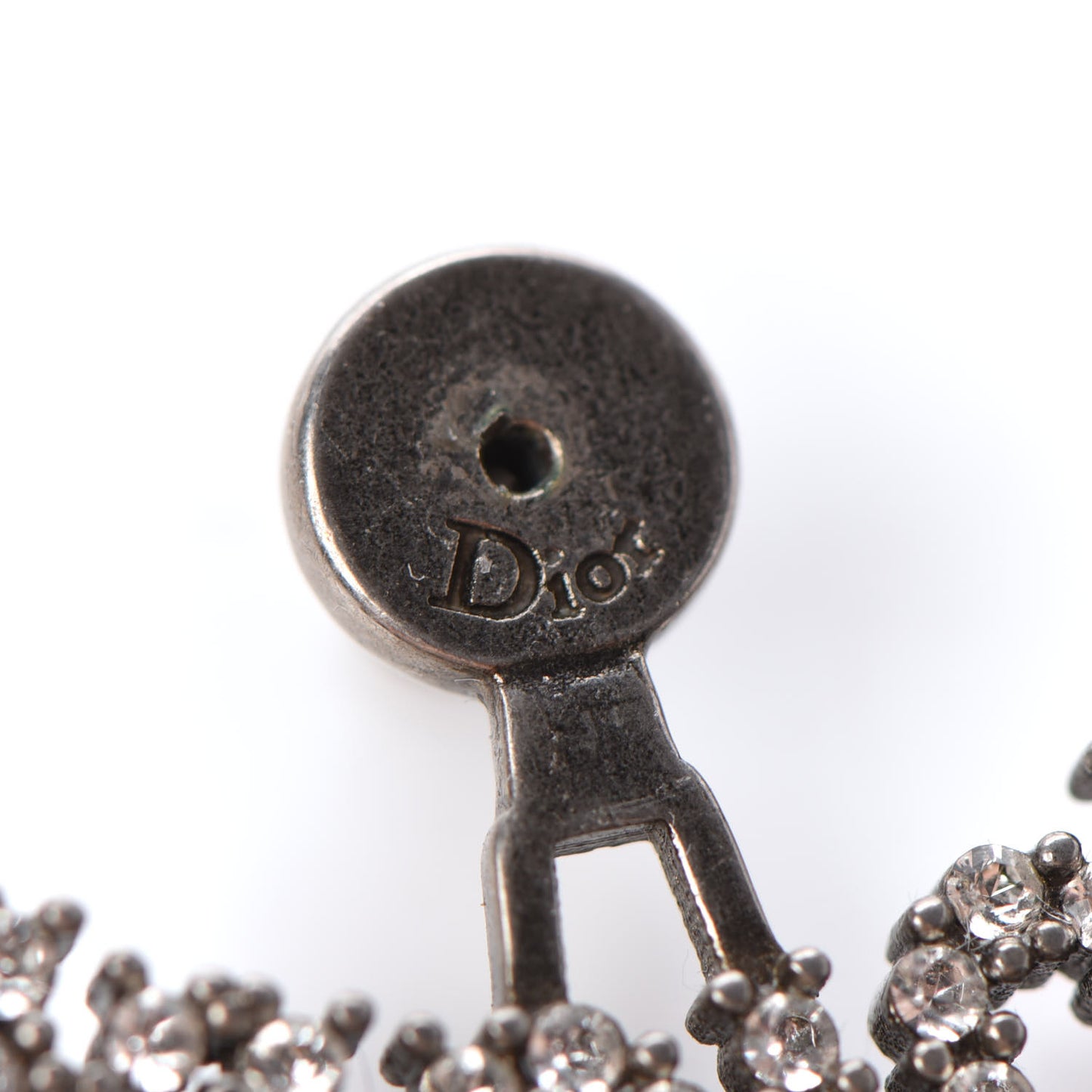 Palladium Crystal J'adior Earrings