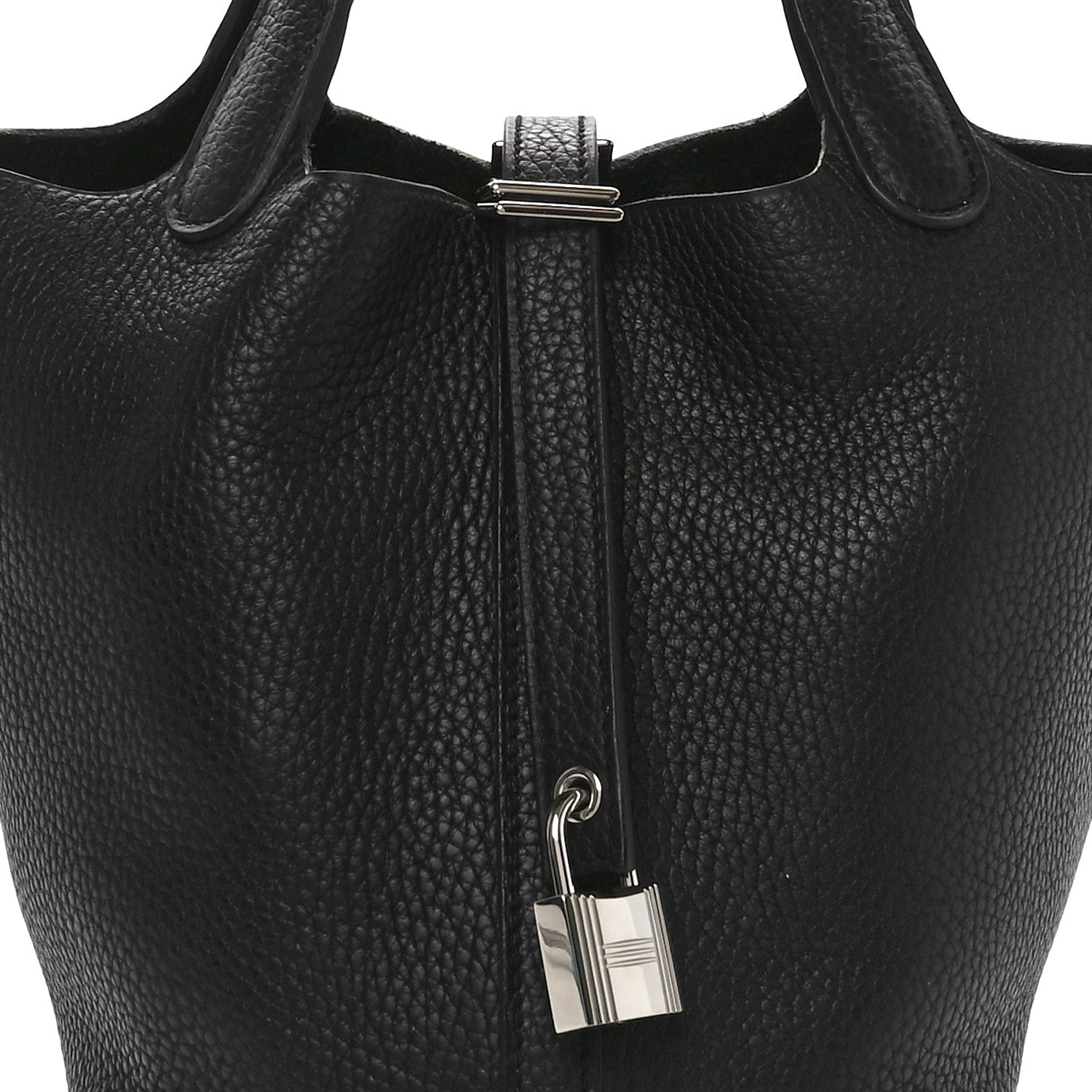 Hermes Taurillon Clemence Picotin Lock 18 PM  Black 8 of 11