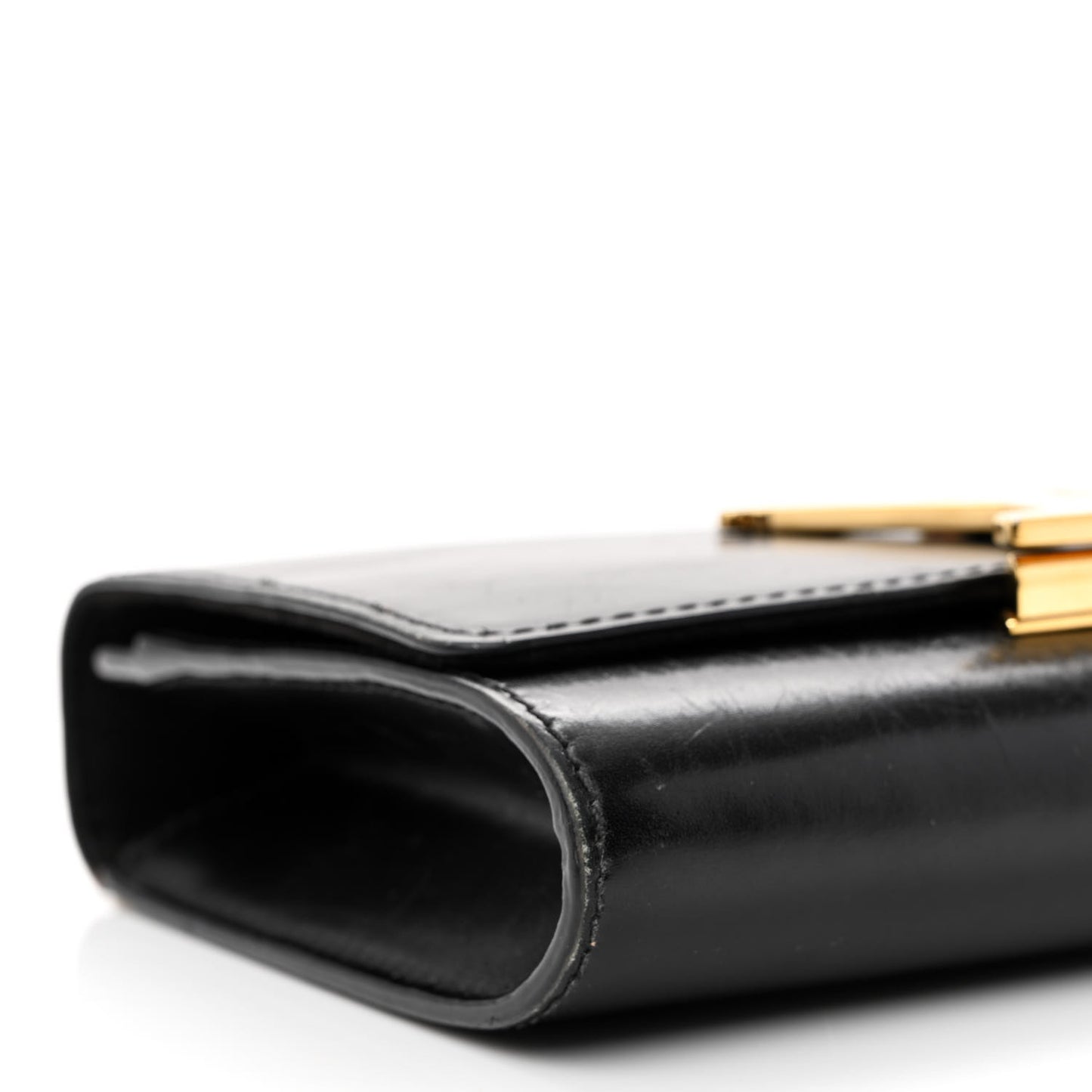 Calfskin Chain Louise MM Black