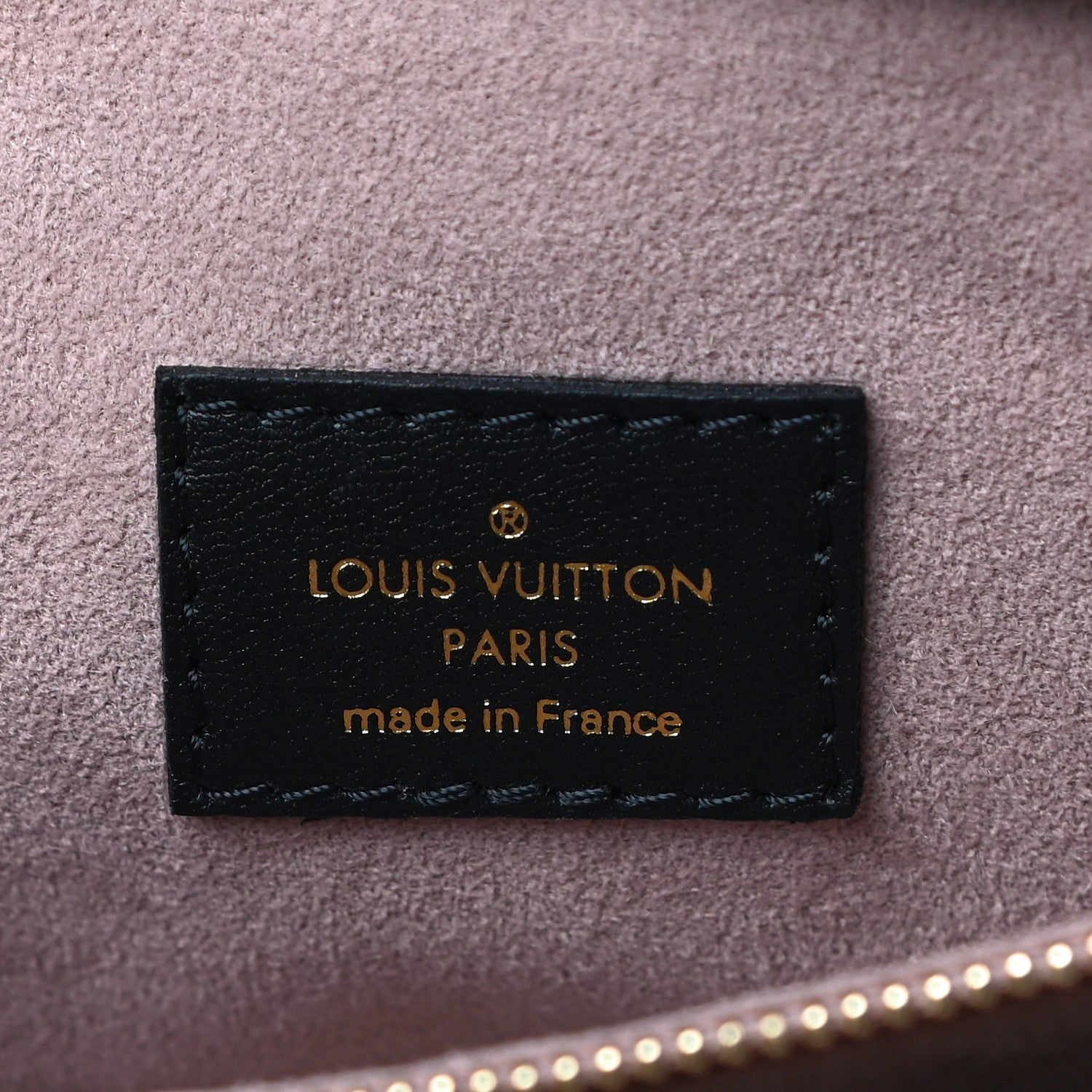 Louis Vuitton Lambskin Embossed Monogram Coussin PM Black 8 of 12
