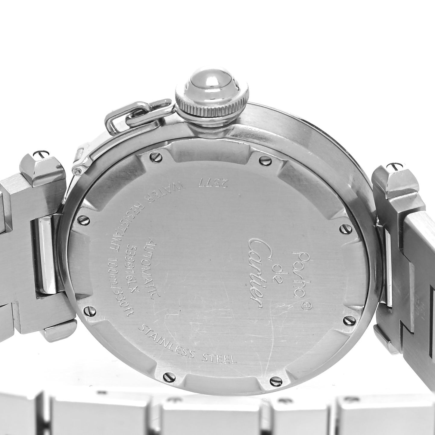 Stainless Steel 35mm Pasha GMT Automatic Watch