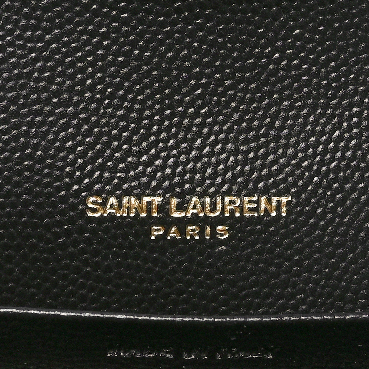 Grain De Poudre Mixed Matelasse Triquilt Large Monogram Wallet Black