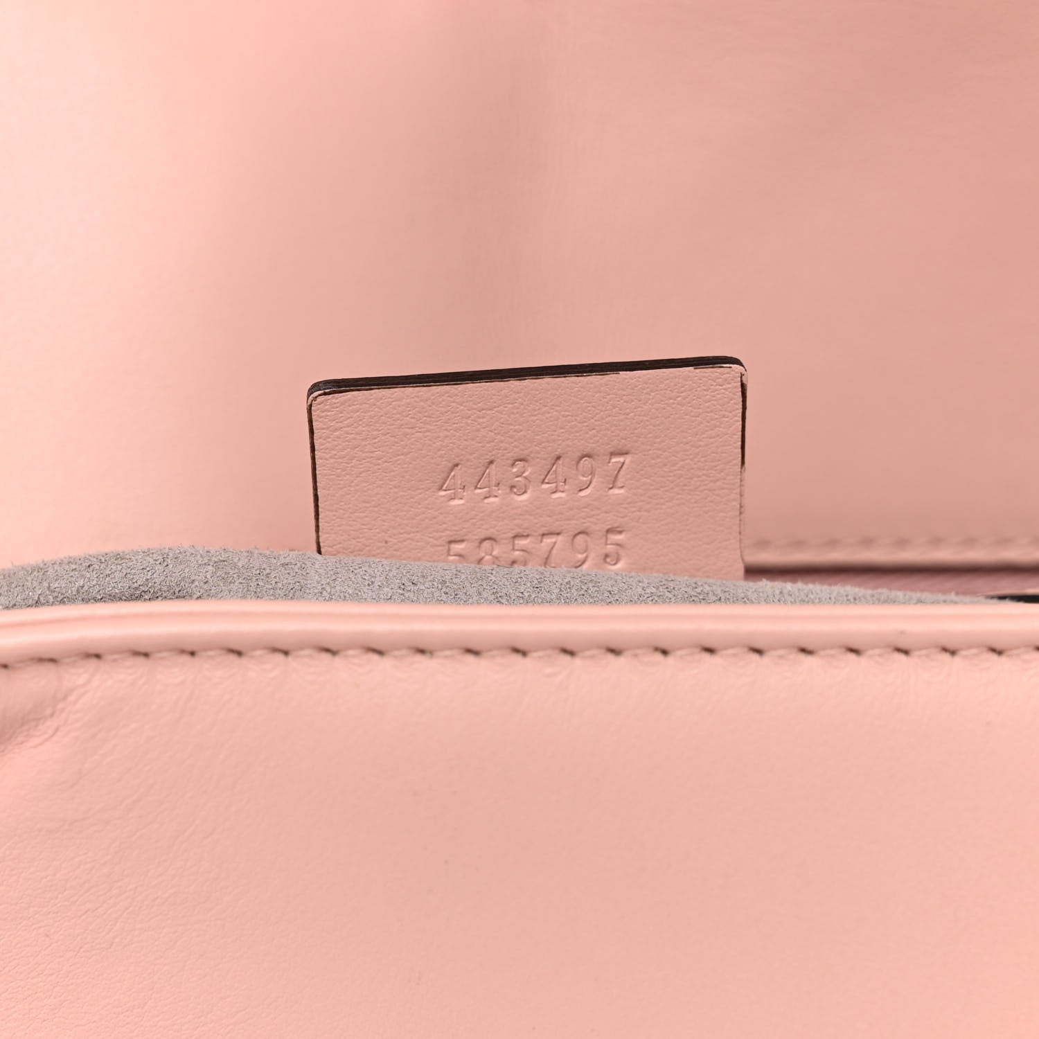 Gucci Calfskin Matelasse Small GG Marmont Shoulder Bag Perfect Pink 7 of 11