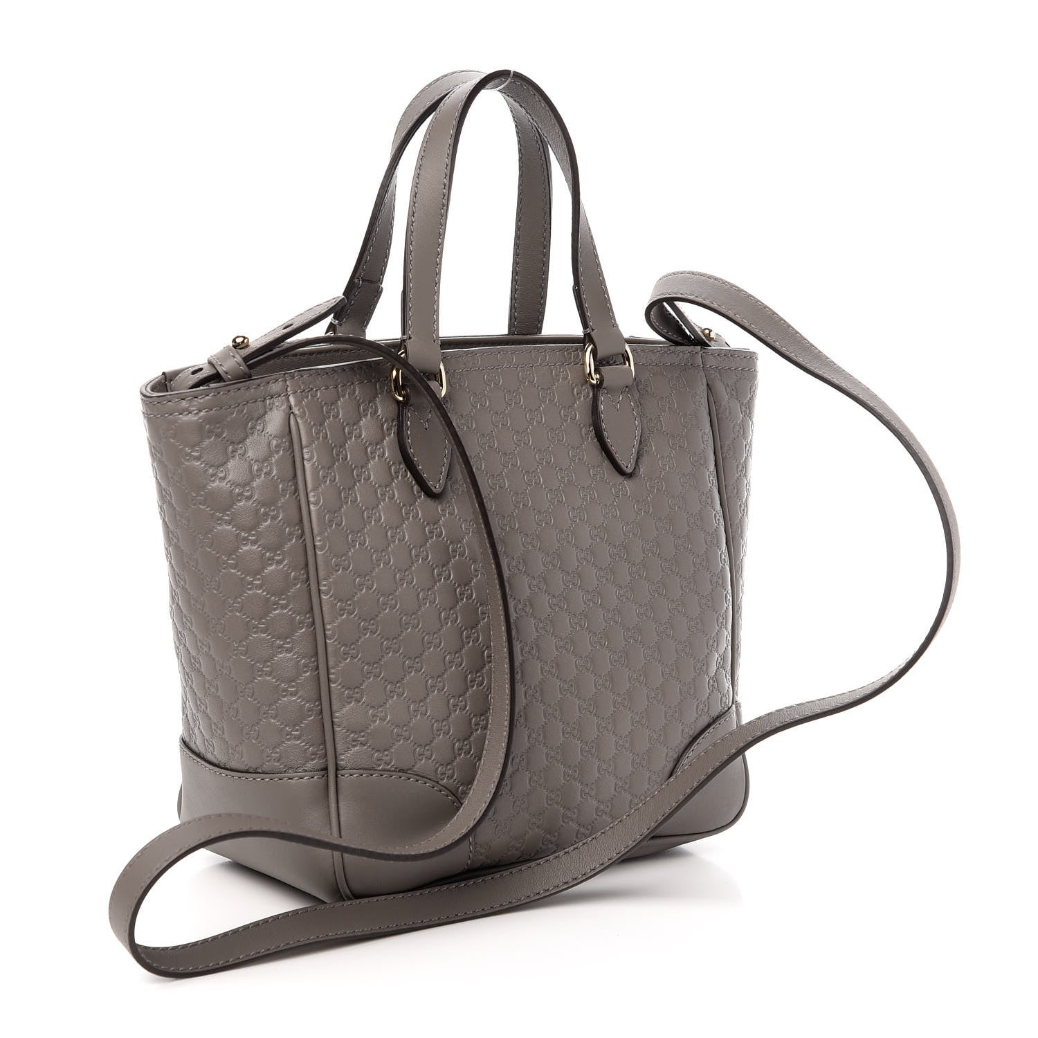 Gucci Microguccissima Small Bree Tote Graphite 3 of 10