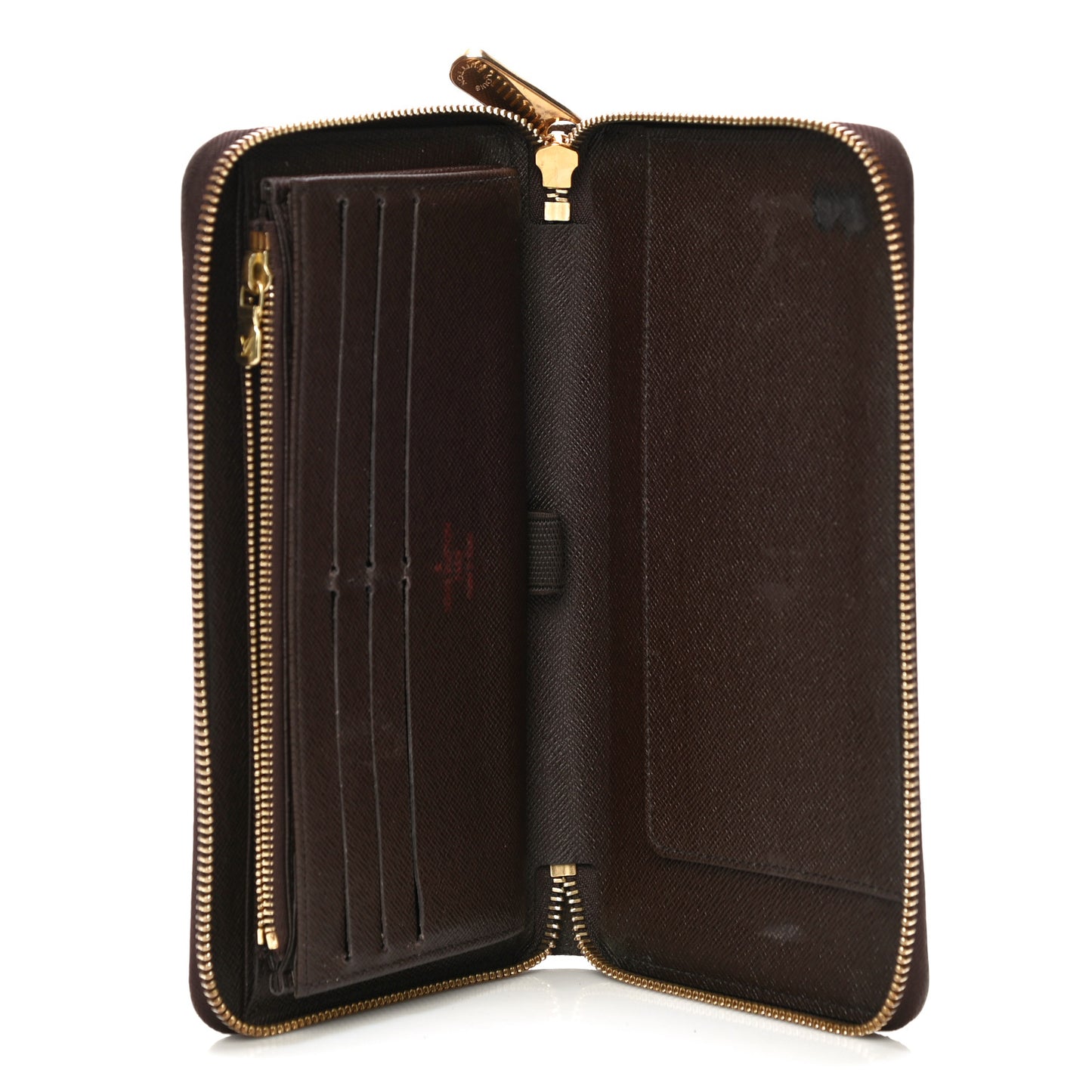 Damier Ebene Zippy Organizer Wallet