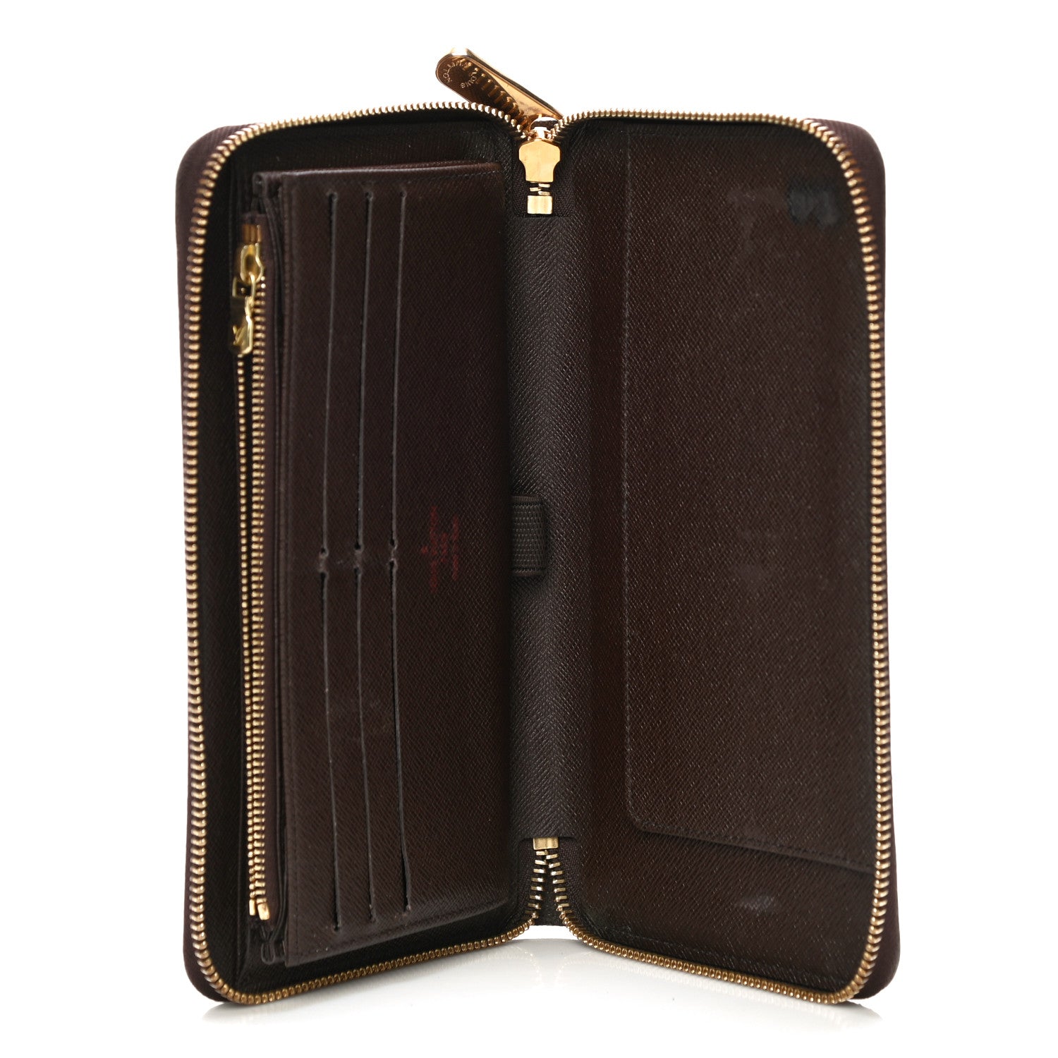 Louis Vuitton Damier Ebene Zippy Organizer Wallet 5 of 13