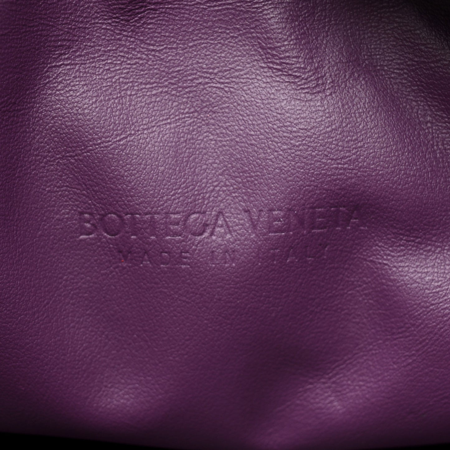 Nappa Intrecciato Teen Jodie Hobo Eggplant