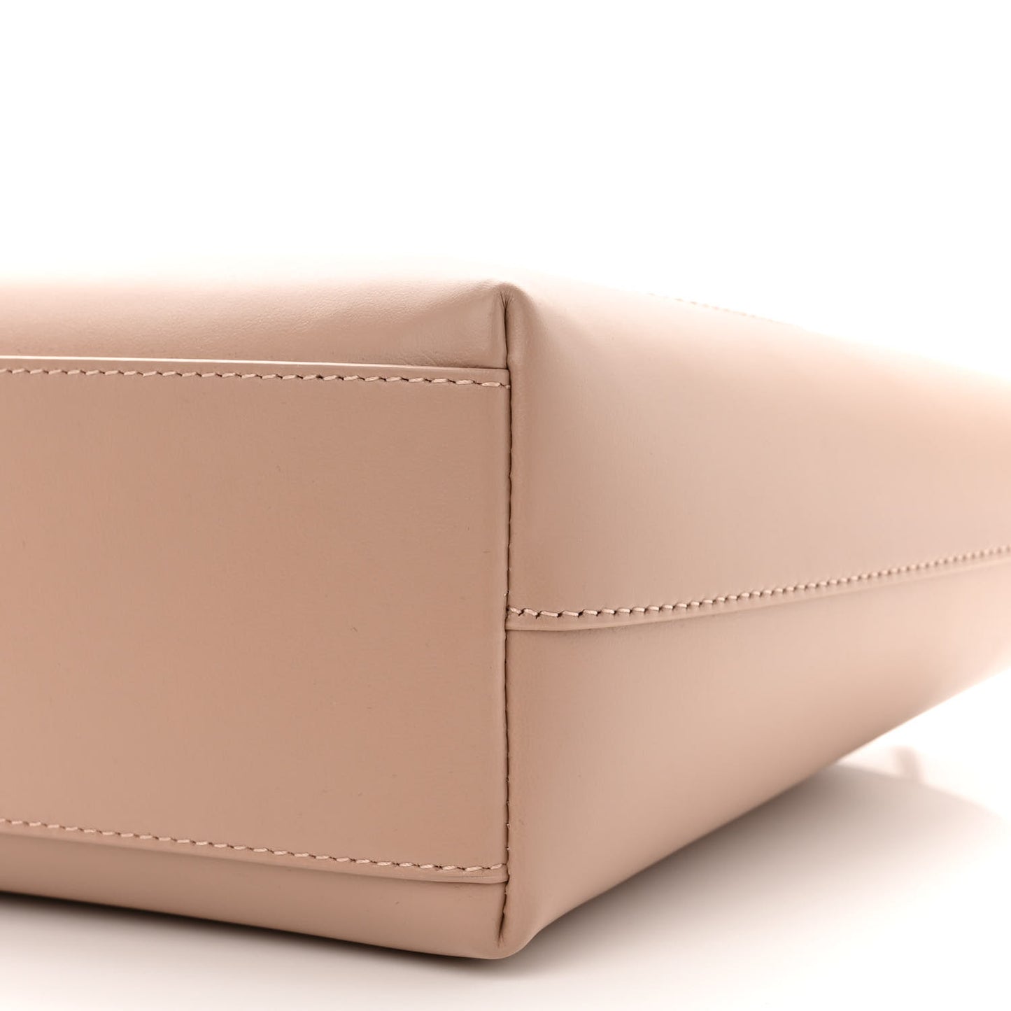 Calfskin Small DG Logo Shopper Tote Cipria