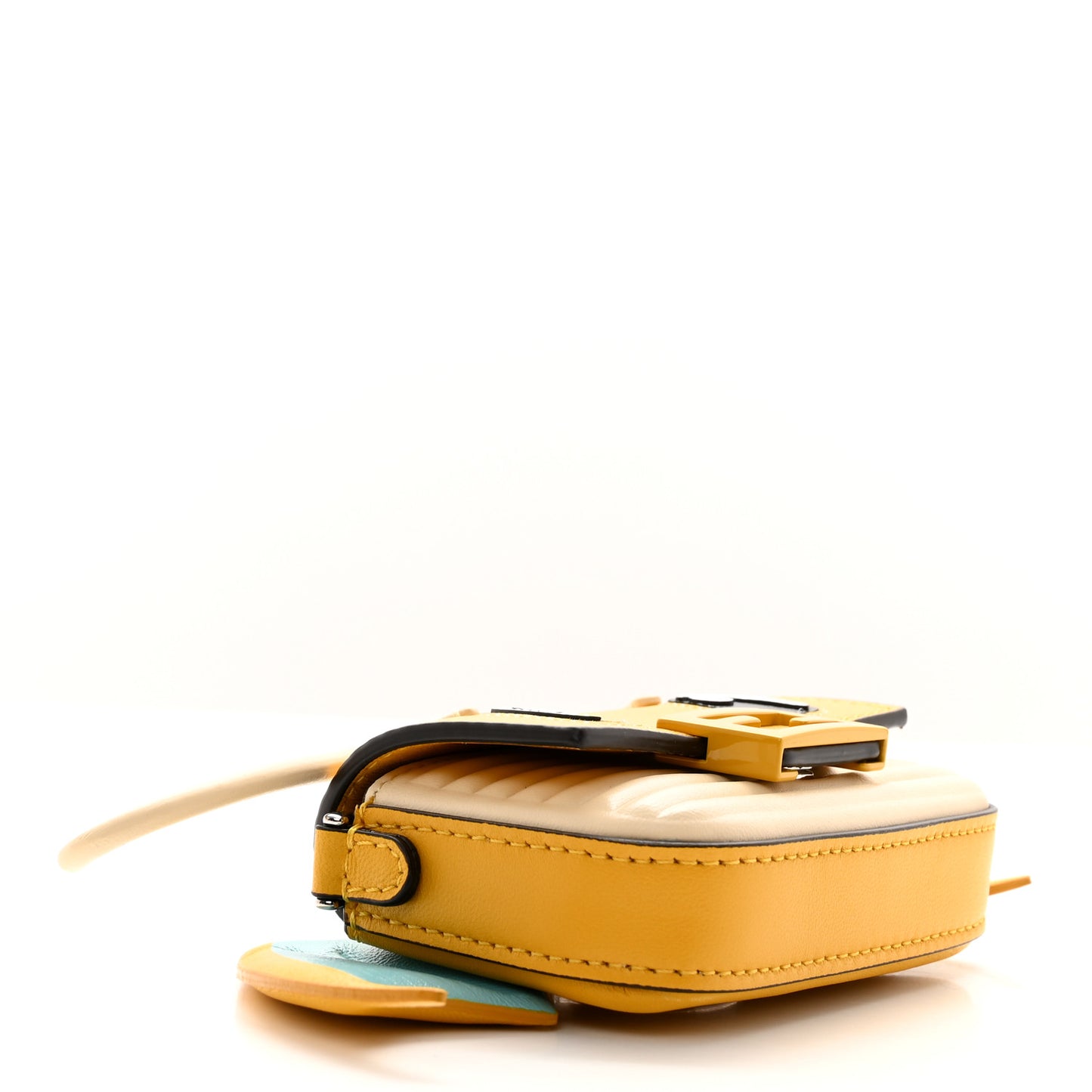 X FRGMT X POKEMON Nappa Pokemon Inlay Nano Maxi Buckle Baguette Charm Mimosa Multicolor