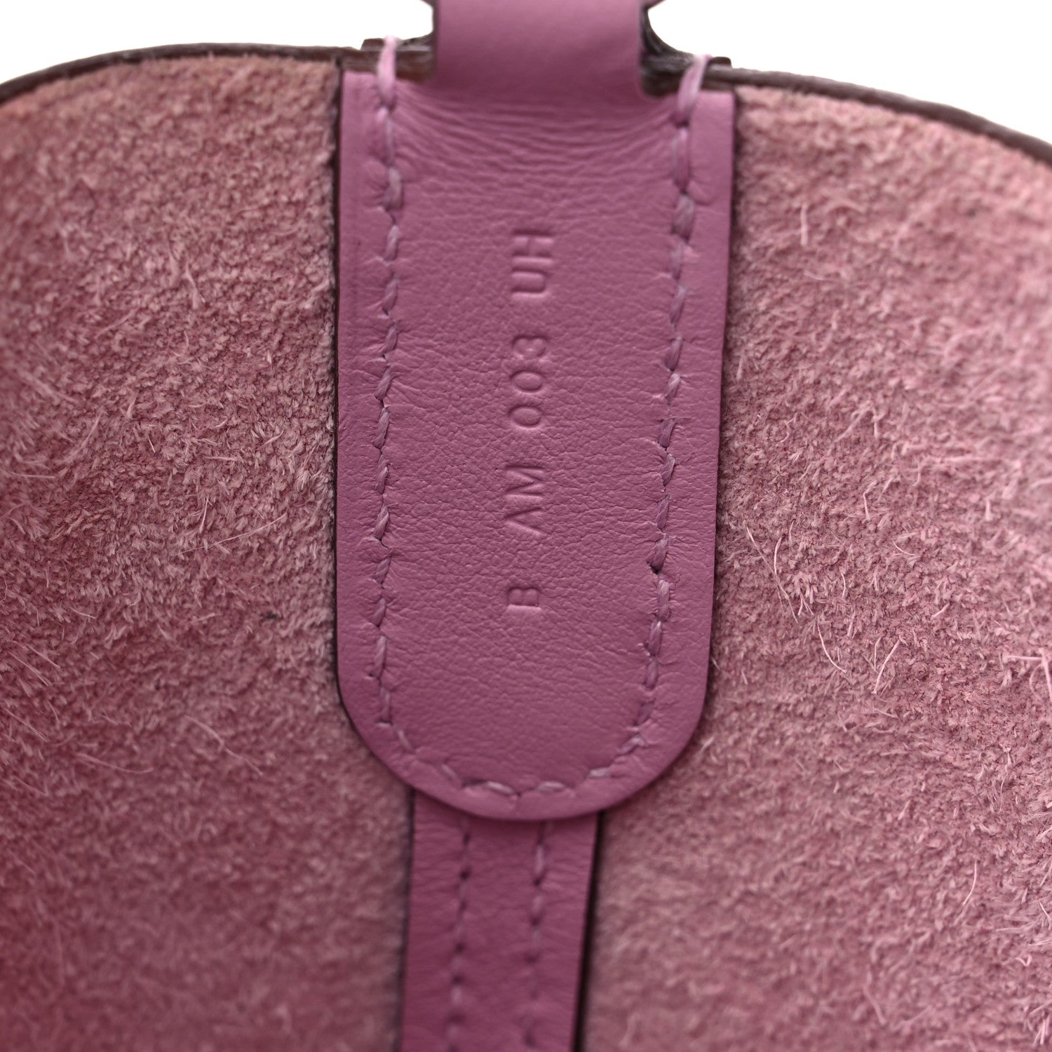 Hermes Taurillon Clemence Swift In-The-Loop 18 Bag Mauve Sylvestre 7 of 11