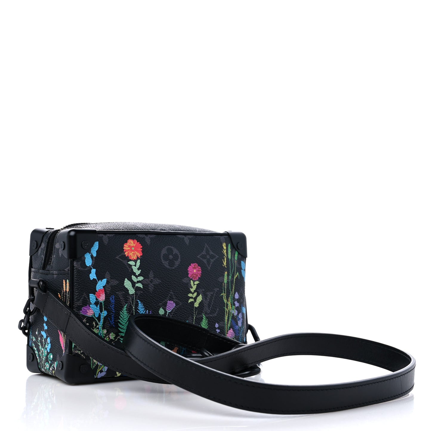 Monogram Eclipse Flower Print Mini Soft Trunk