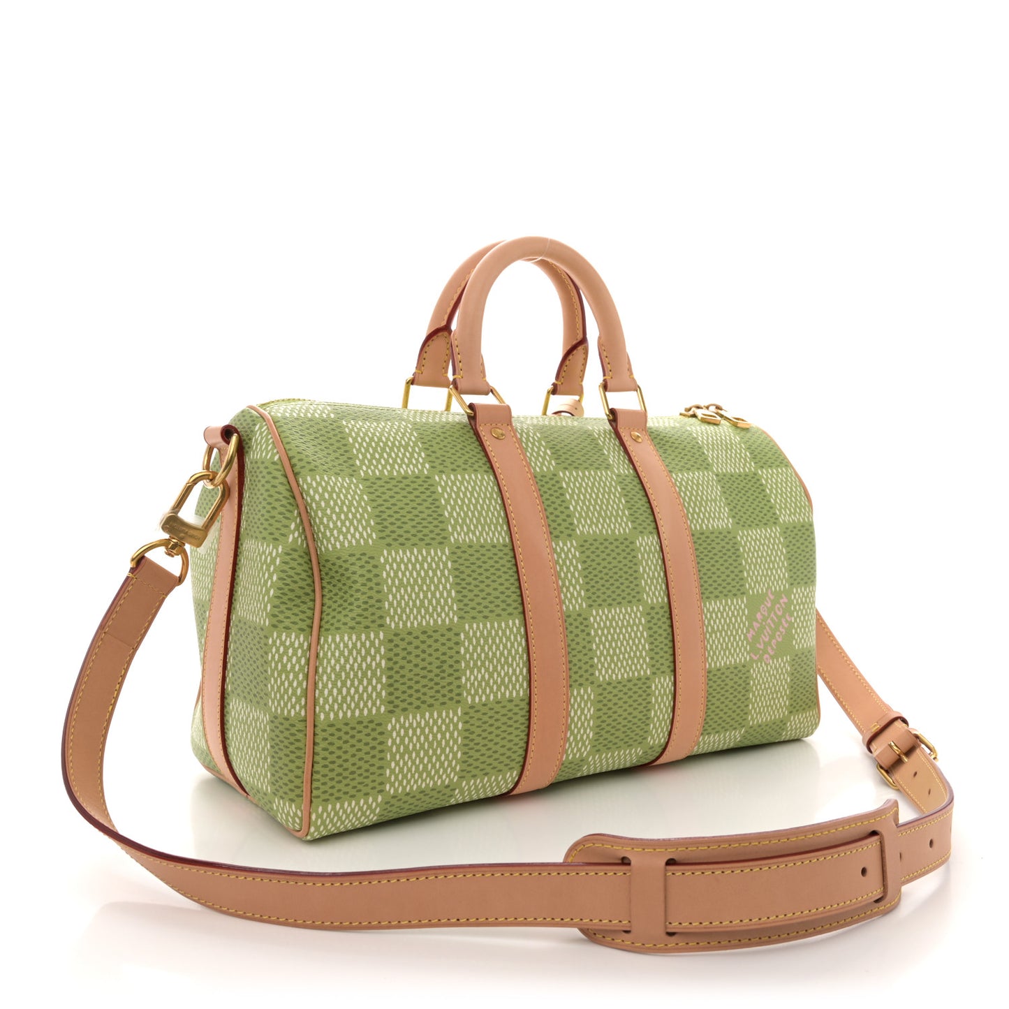 Damier Golf Keepall Bandouliere 35 Green